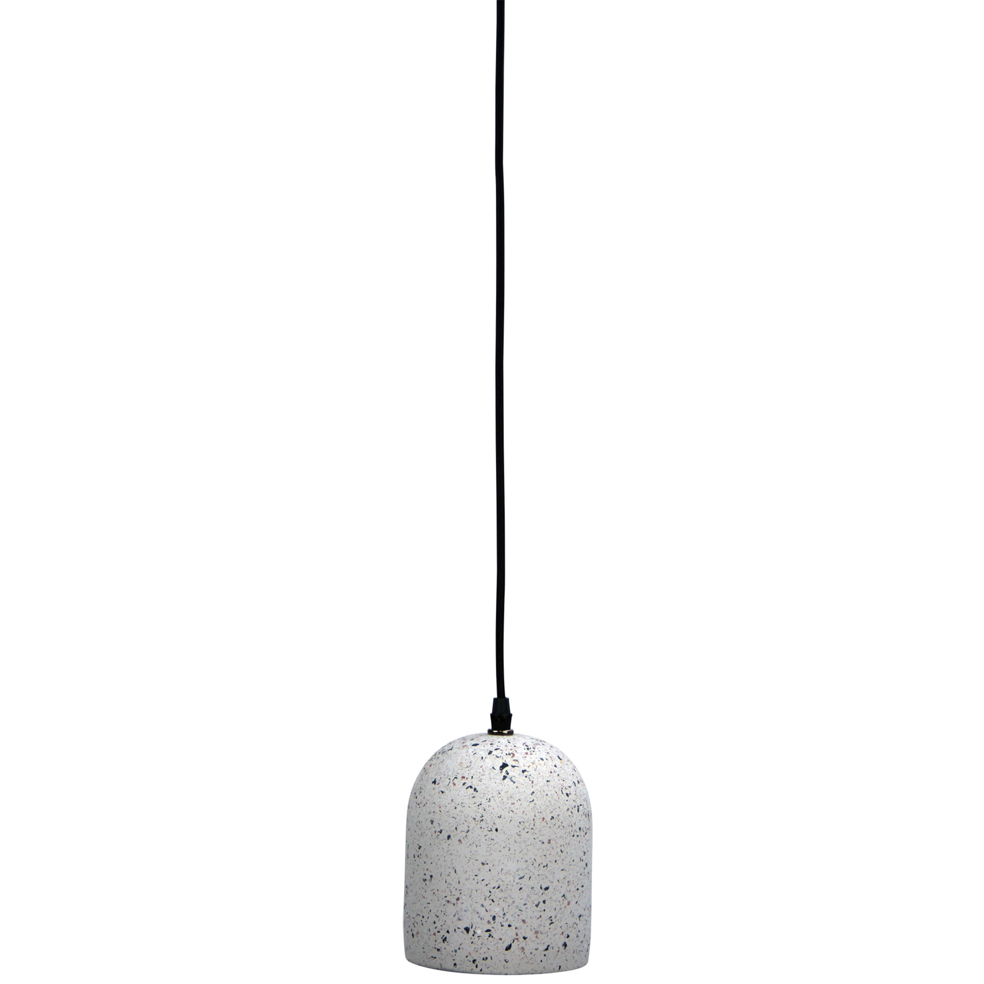 terrazzo pendant light