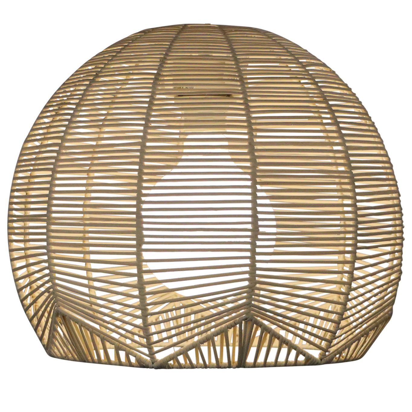 Zander Lighting Houston Rattan Cane 