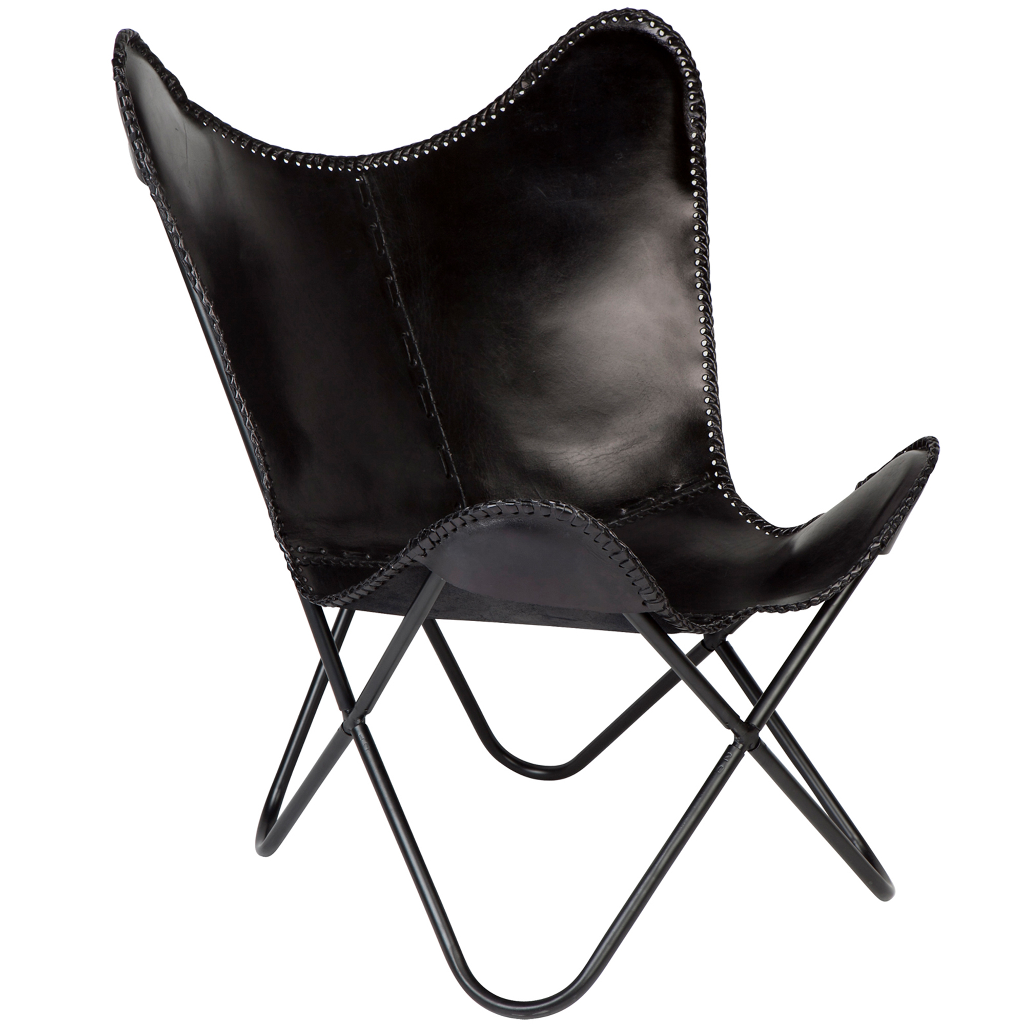 shag butterfly chair