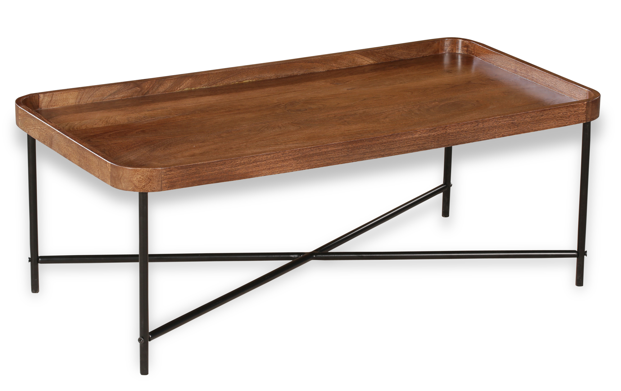 Racer Tray Top Mango Wood Coffee Table