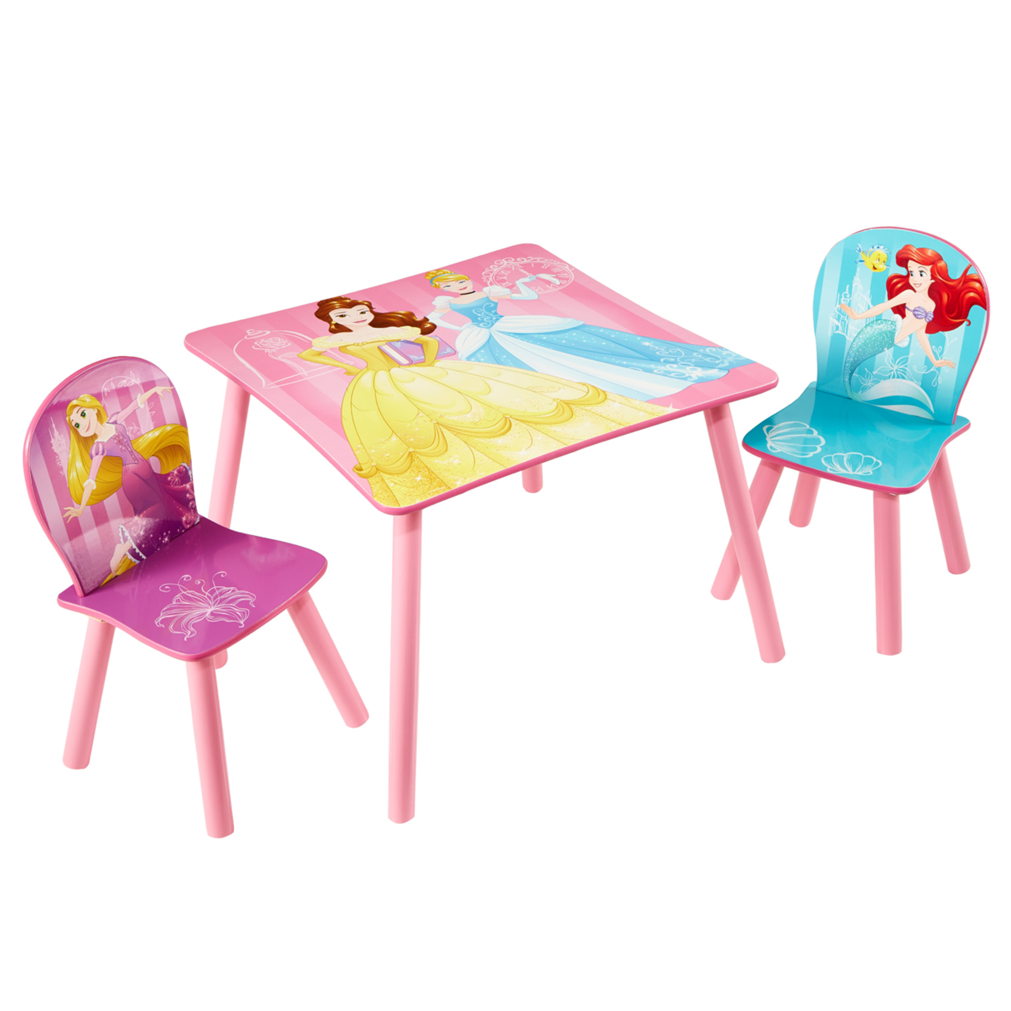Disney Princess 2 Seater Table & Chairs Set