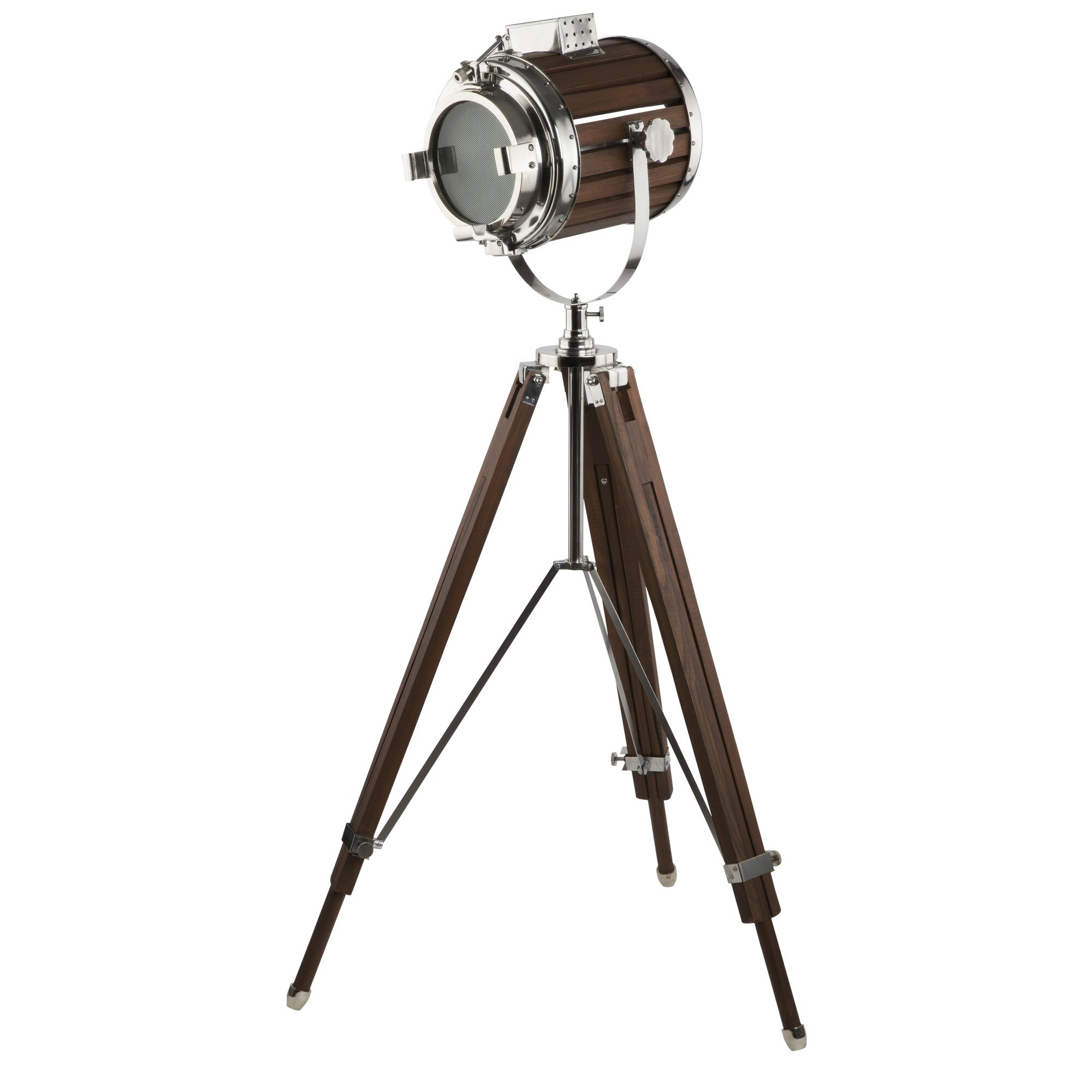 Harper Mango Wood Focus Floor Lamp