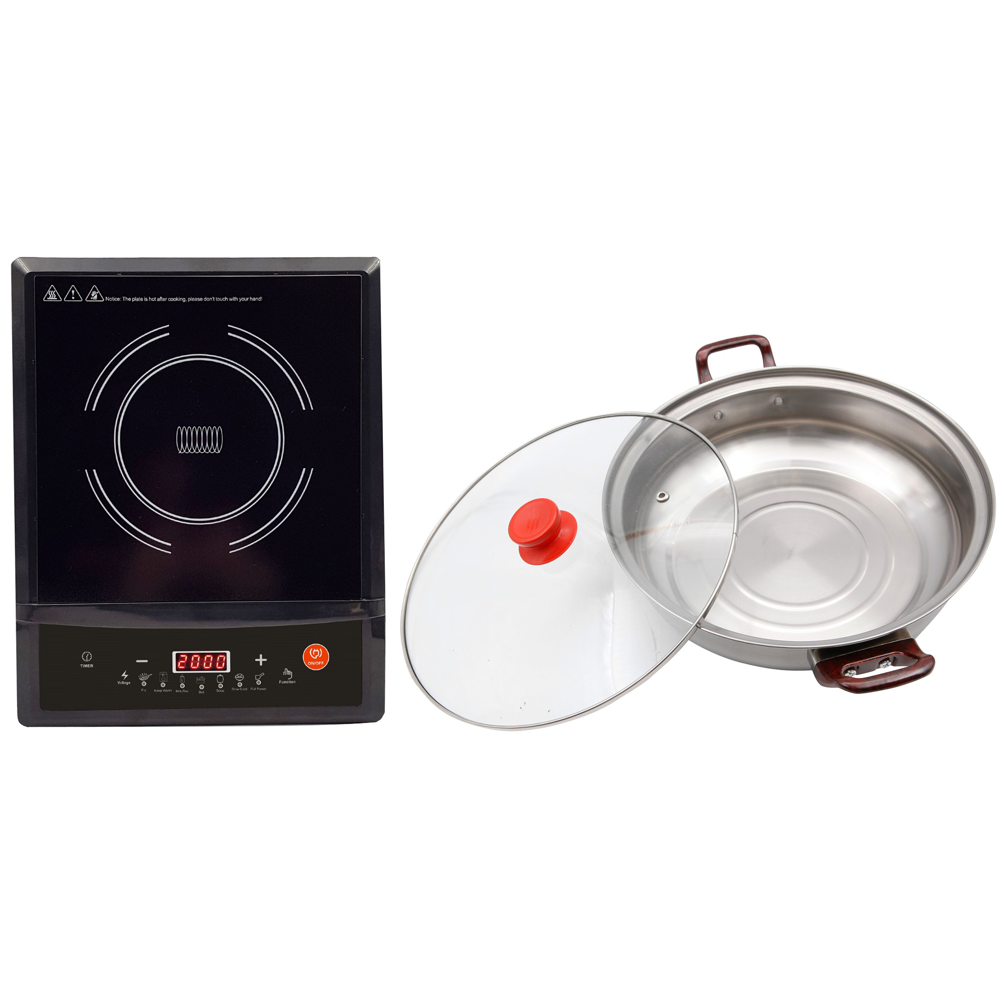 2 Piece Kitchen Couture Induction Cooker Pot Set Temple Webster