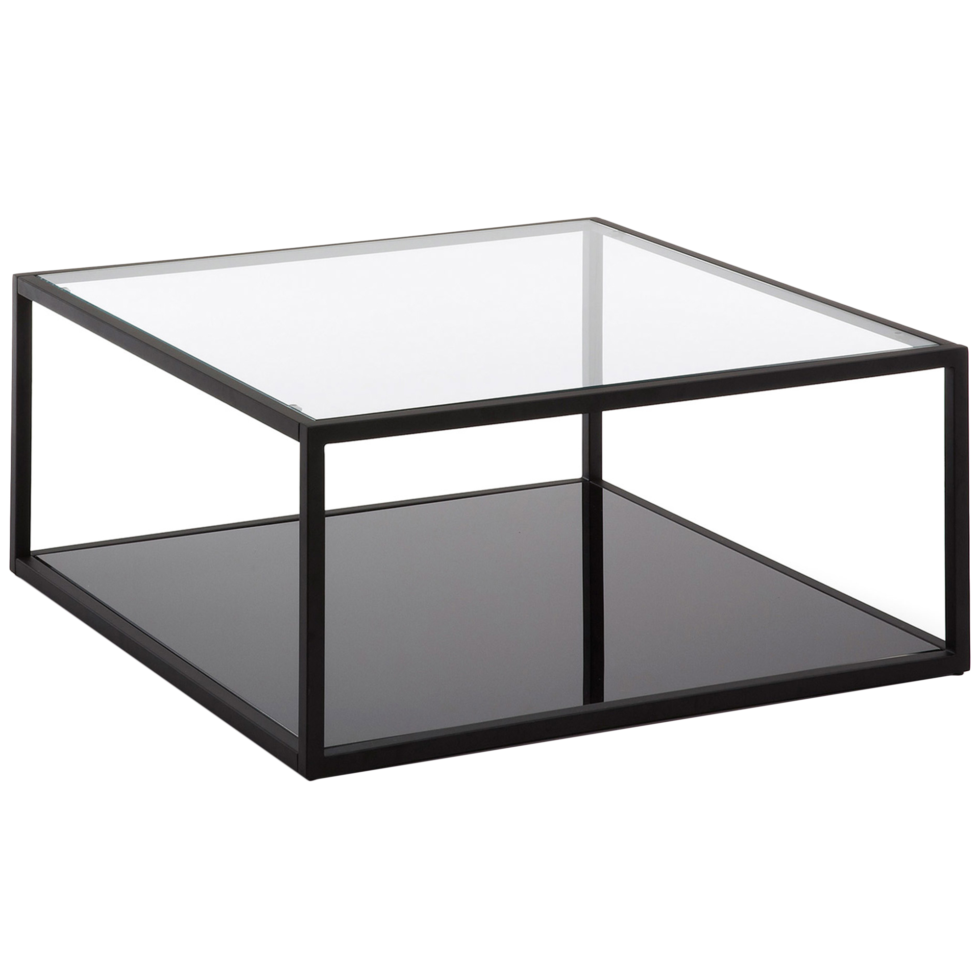 Transparent Spaas 6 Candle Holders Highlight Square Glass 