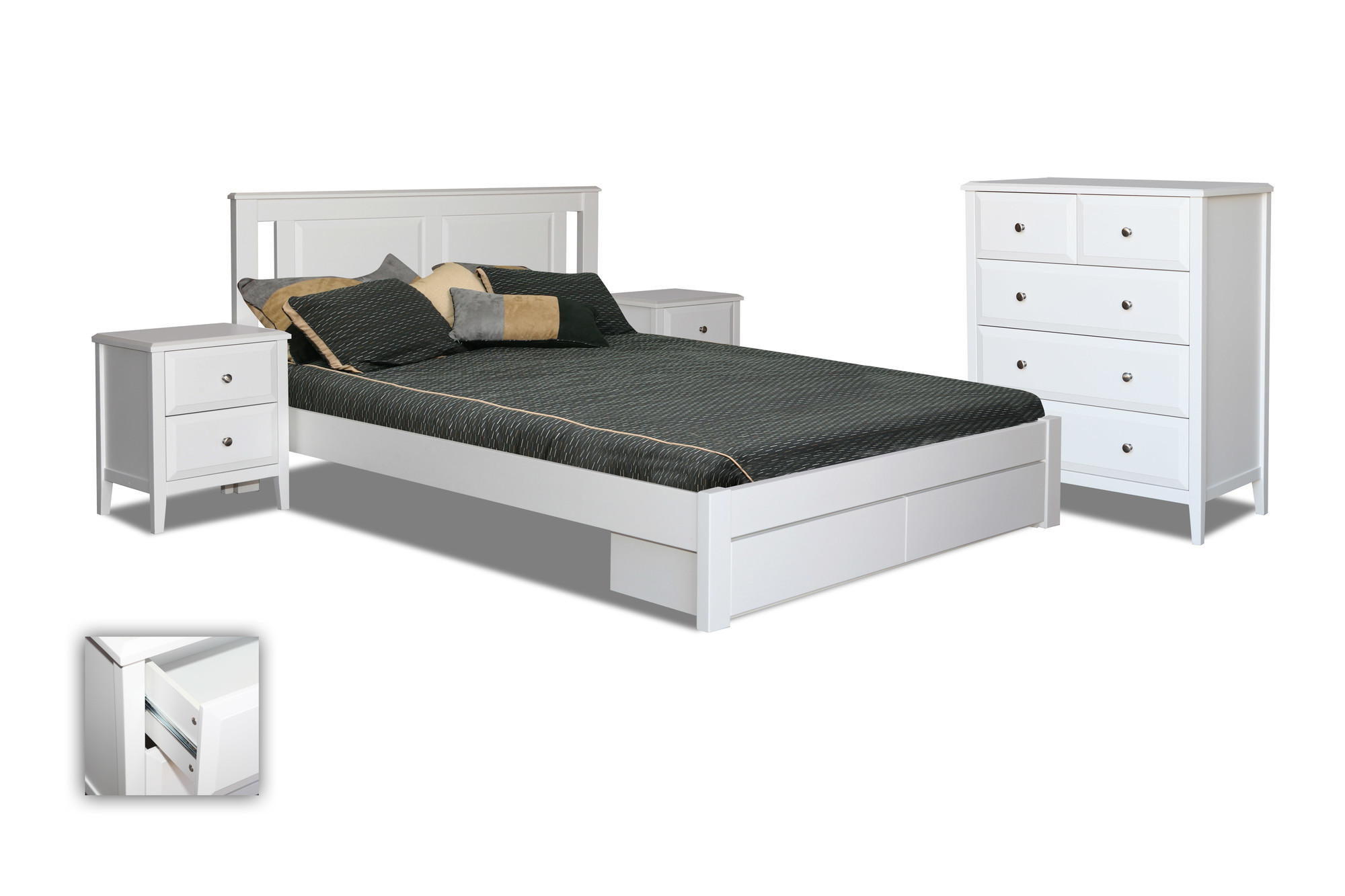 Avignon Single Bed With Storage Temple Webster
