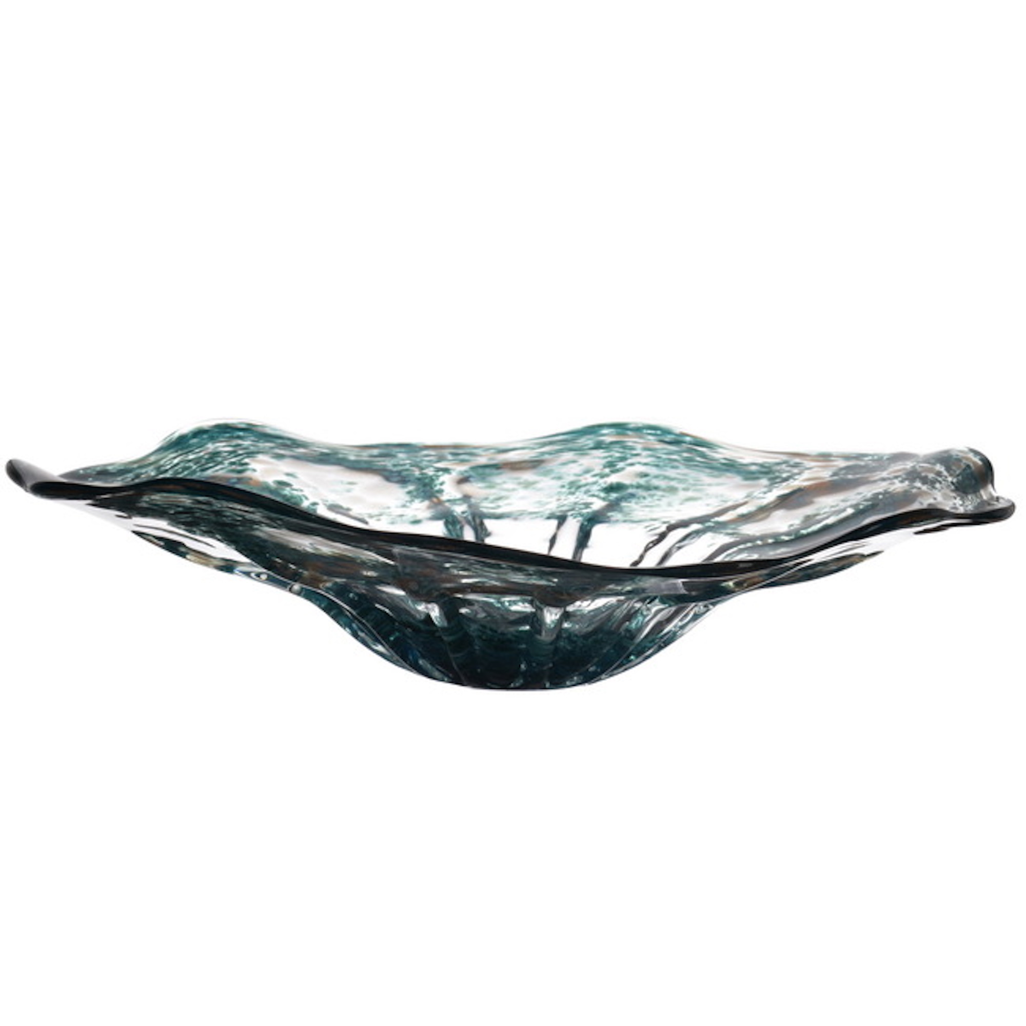 Emerald Decorative Glass Bowl