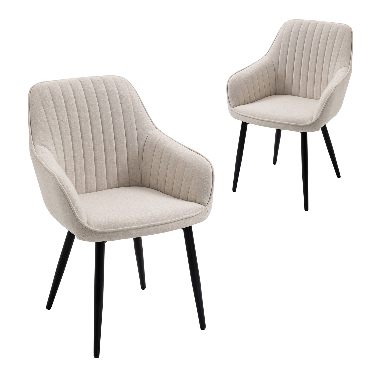 hamilton arm dining chairs with black legs