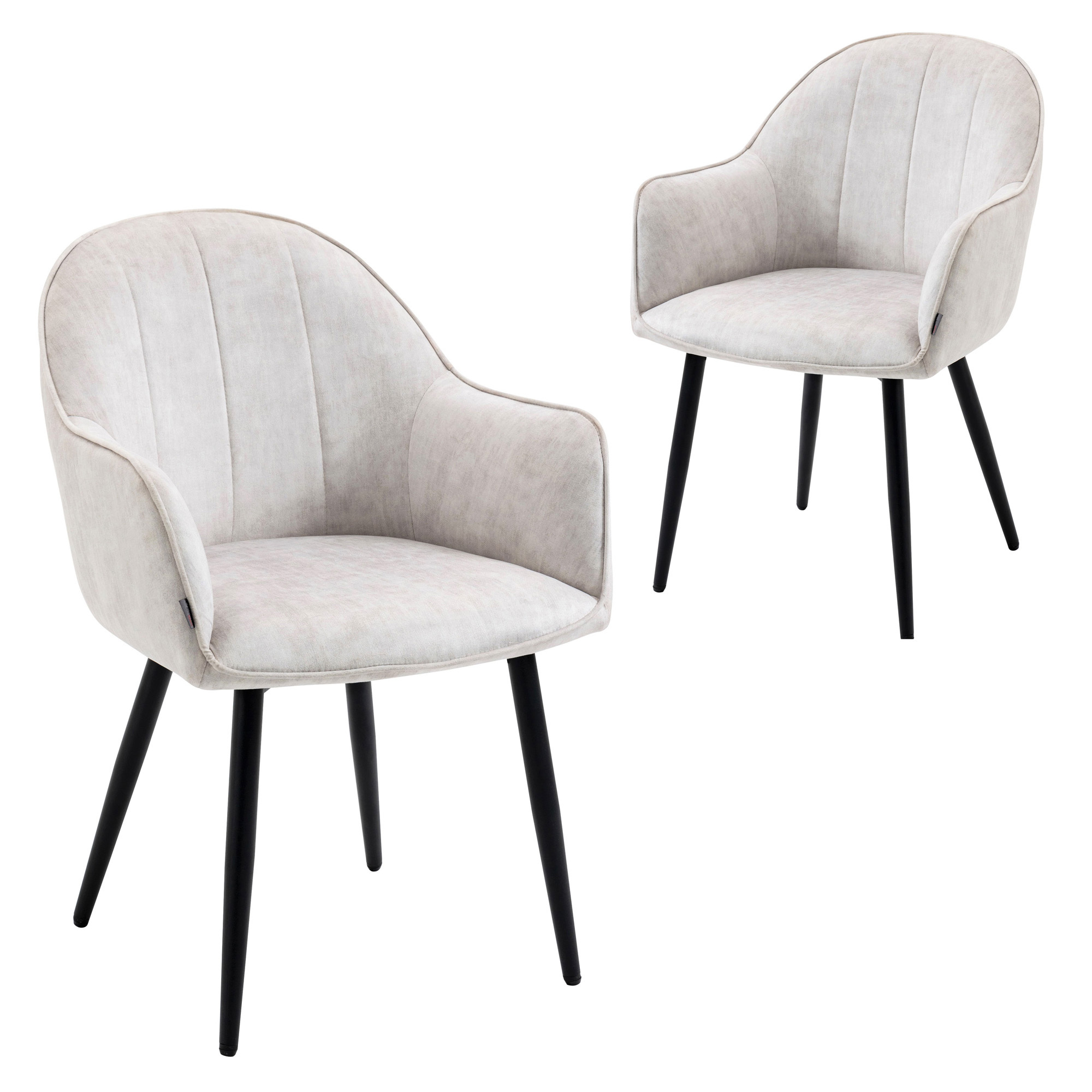 white velvet dining chairs