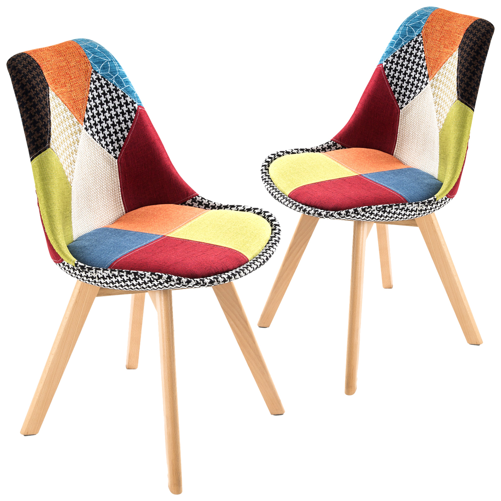 Trinity Multi Coloured Eames Replica, Are Eames Dining Chairs Comfortable