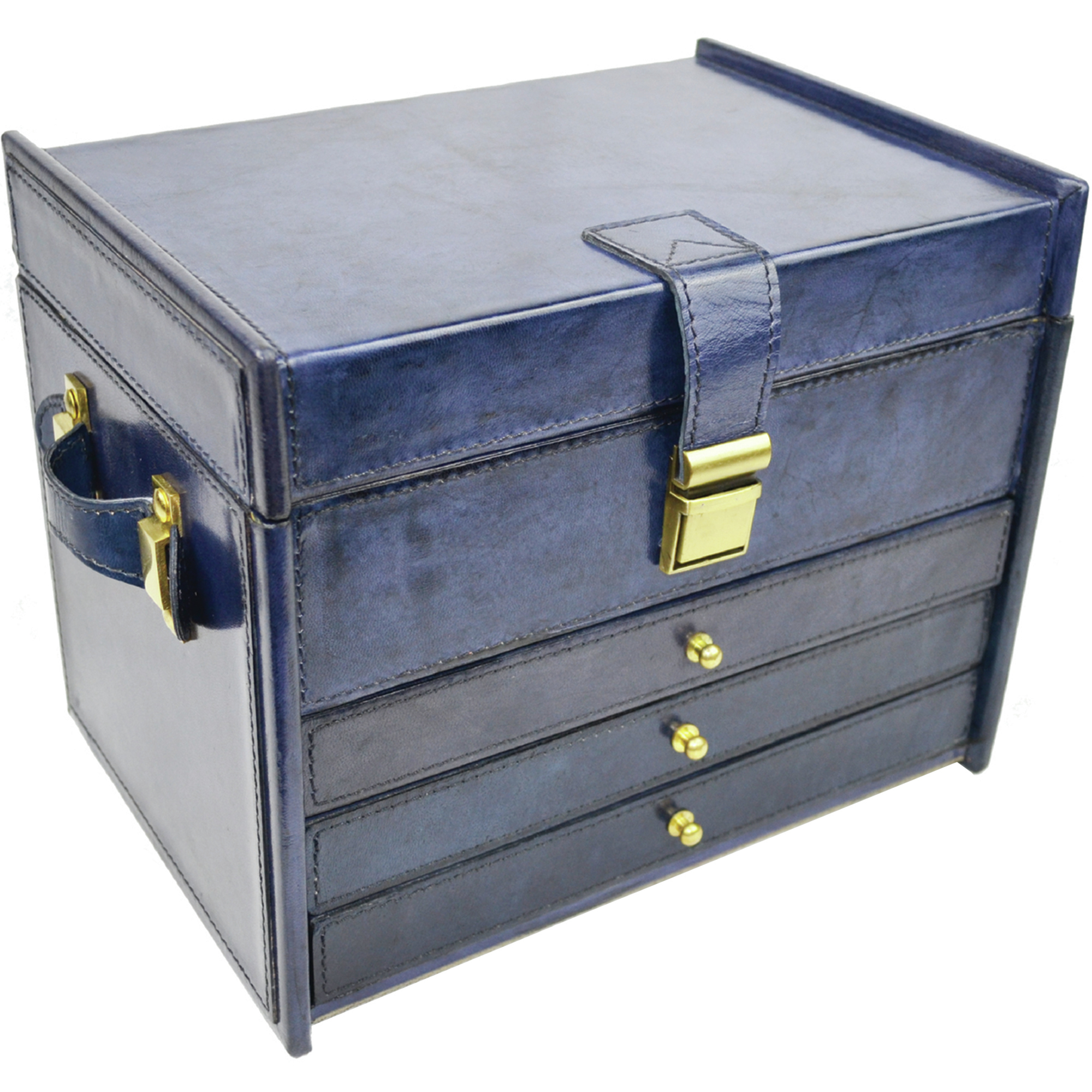 blue jewellery box