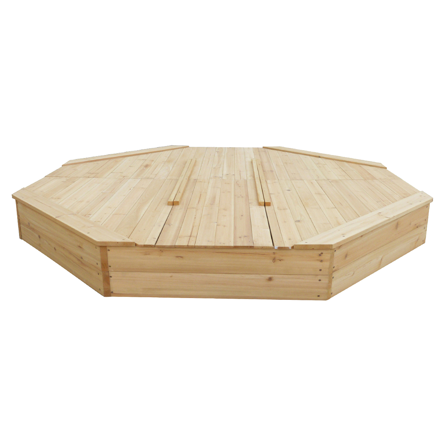 kids sandpit with cover