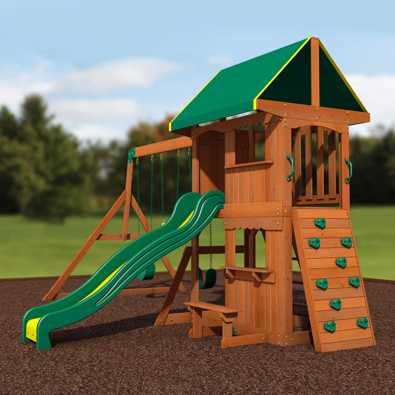 backyard discovery swing set assembly