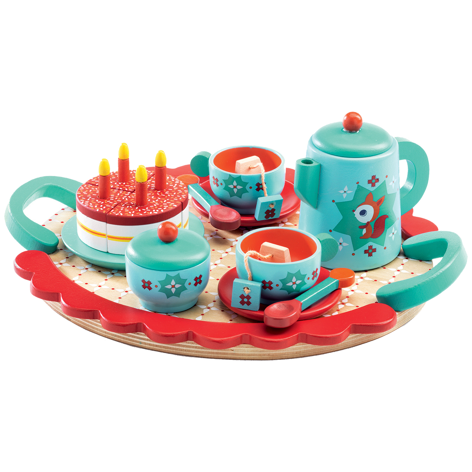 asda childrens wooden tea set