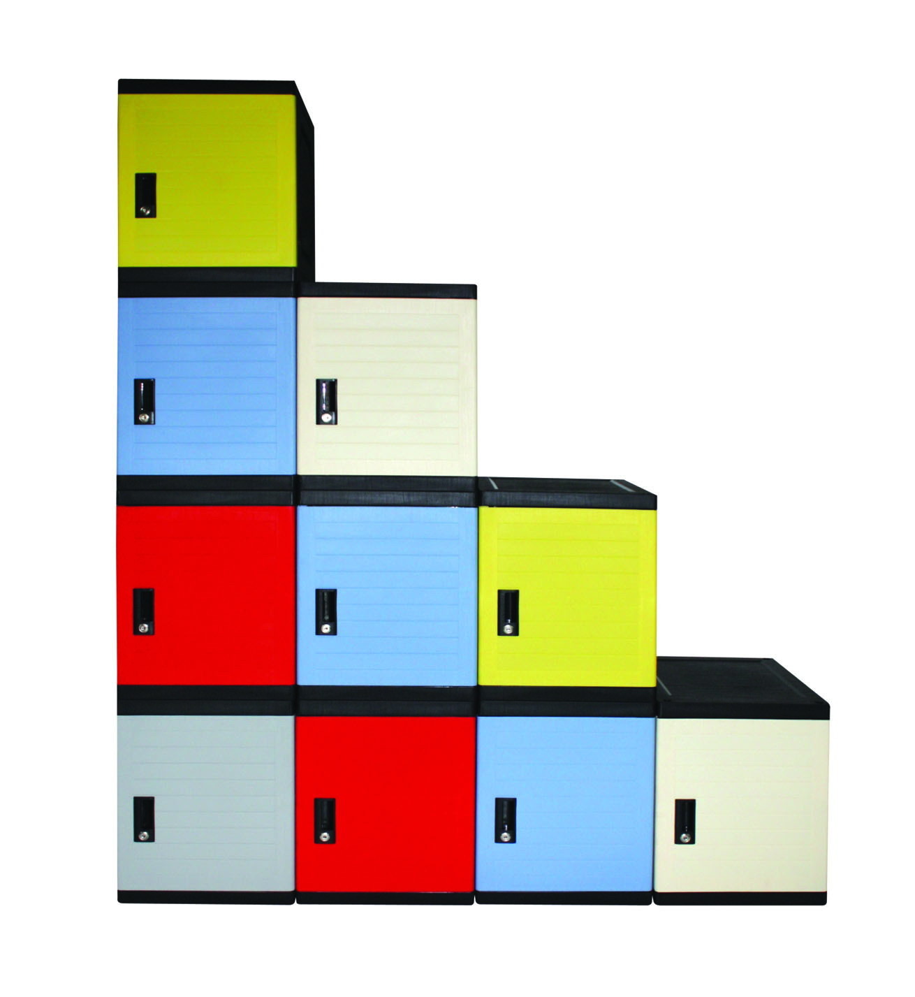 NEW Practical Storage Optimus Cube with Lock La Verde,Office Storage