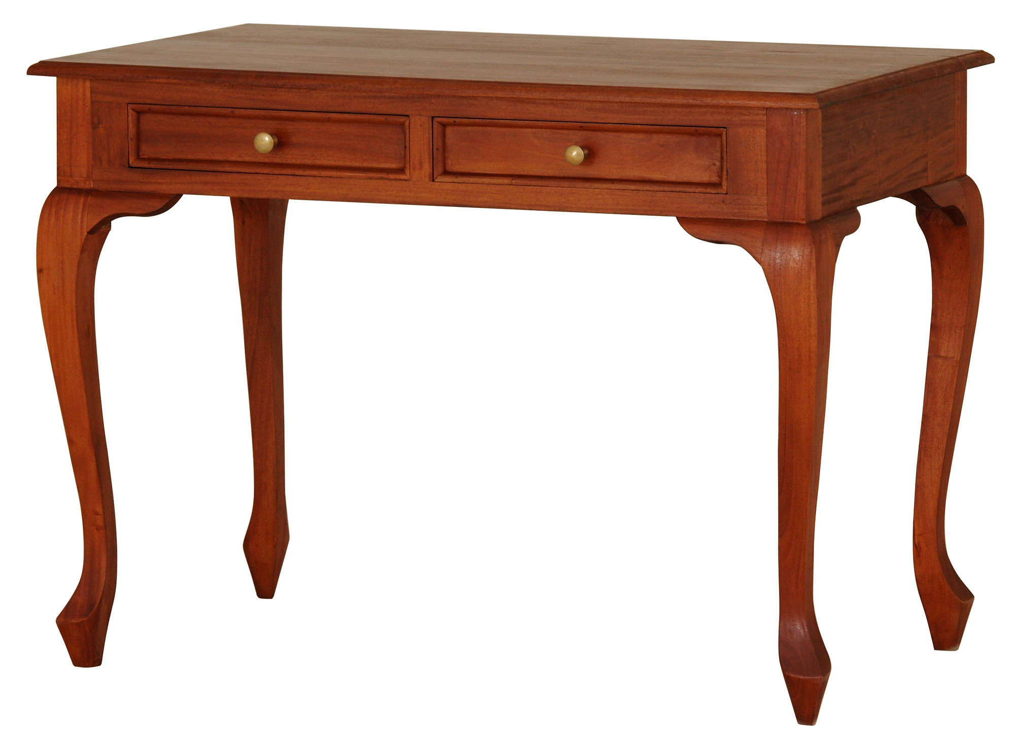 La Verde Lovetta 2 Drawer Queen Anne Desk Reviews Temple Webster