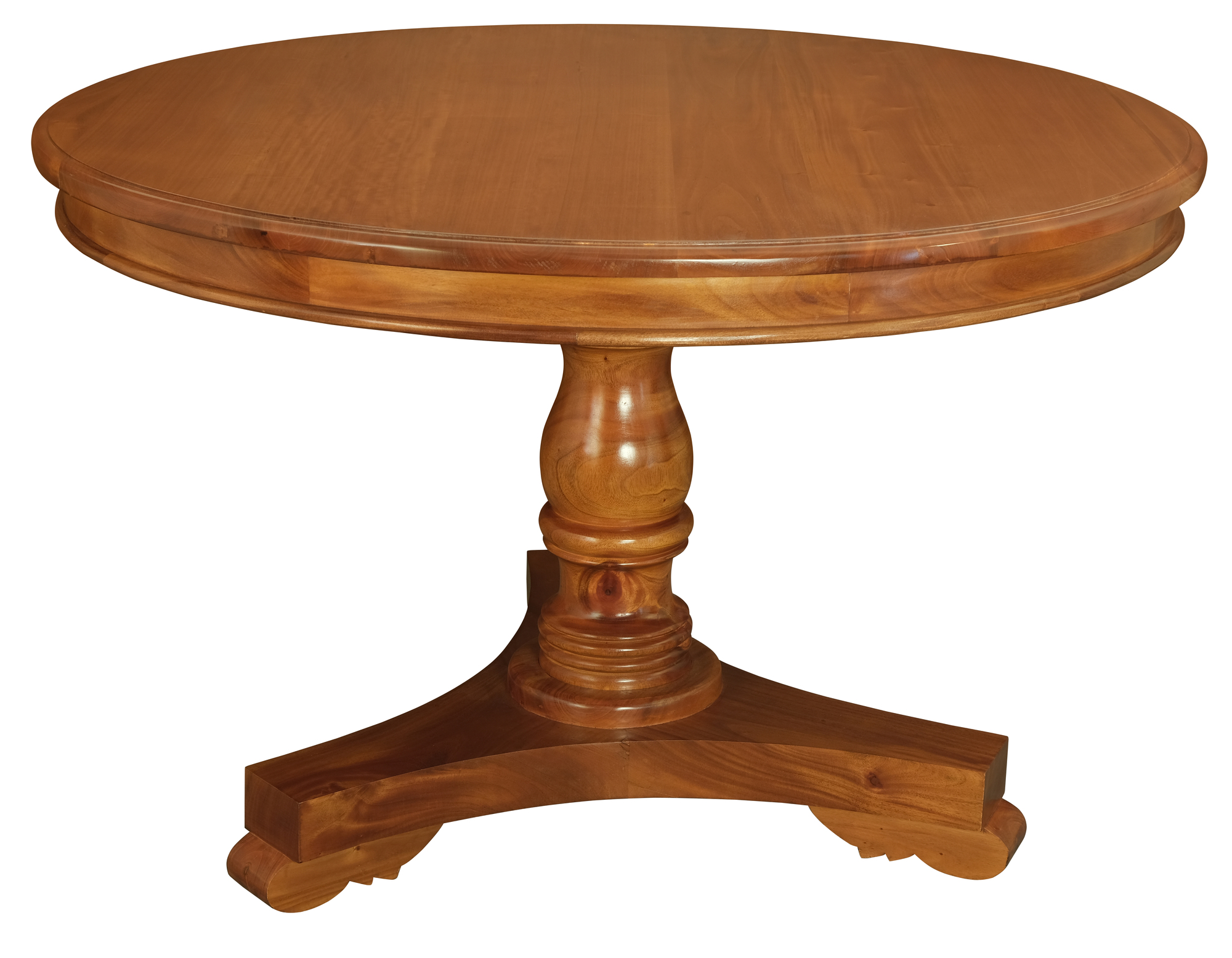 round dining table single leg