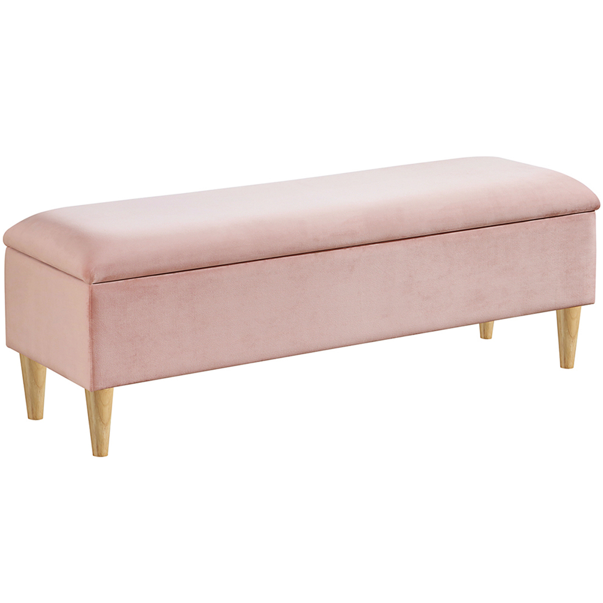 velvet pink bench