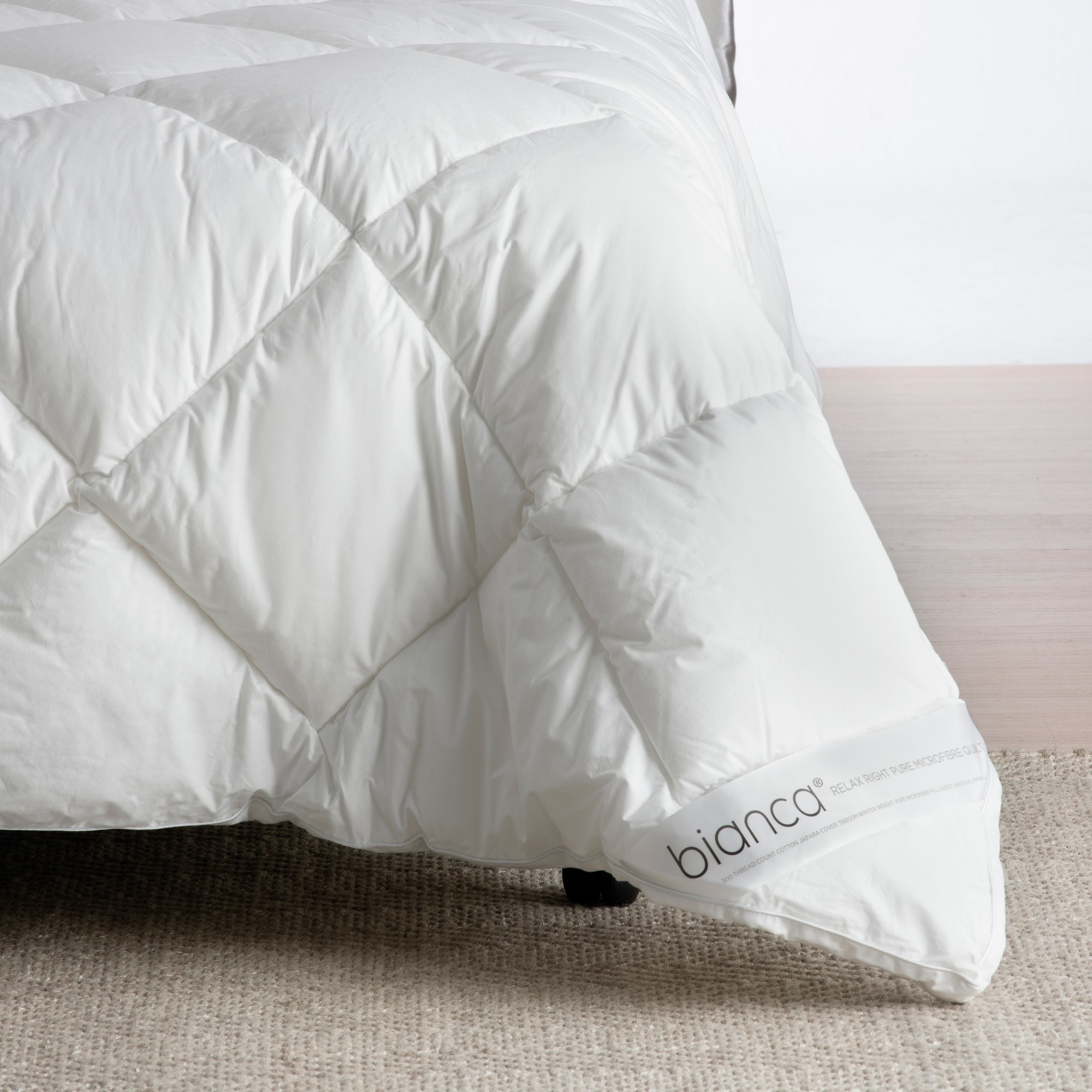 microfibre filled duvet