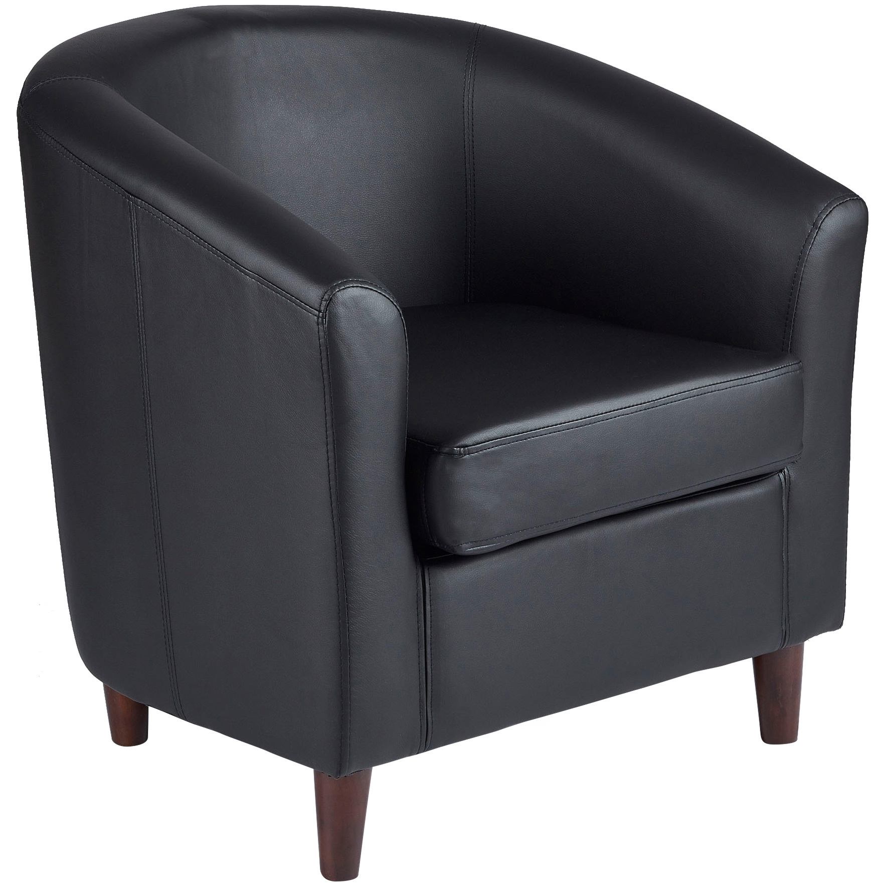 curved tub chair