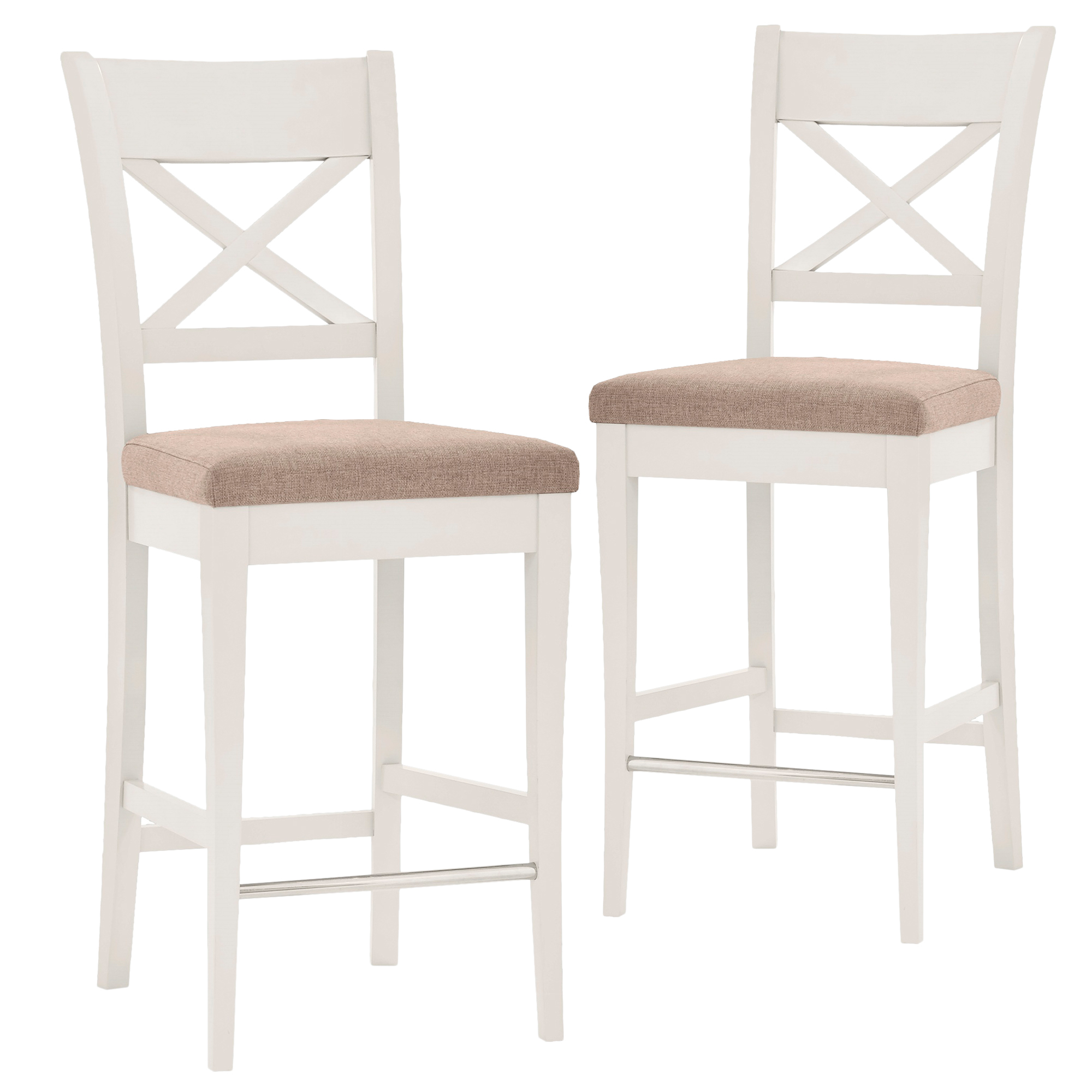 New Set Of 2 Emilia French Provincial Cross Back Bar Stools Details About New Set Of 2 Emilia French Provincial Cross Back Bar Stools