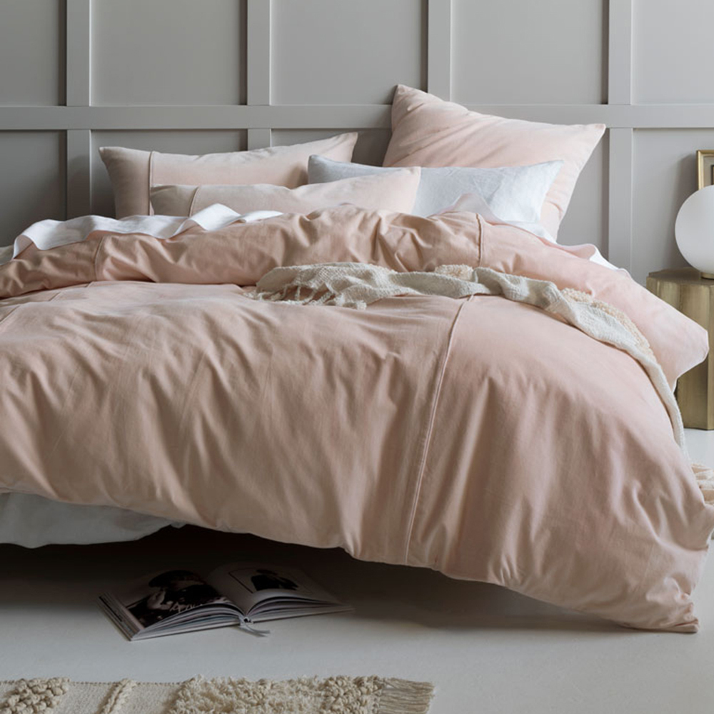 Peach Deluxe Velvet Quilt Cover Set Temple Webster Sku Lnho2127 Peach Deluxe Velvet Quilt Cover Set Is Also Sometimes Listed Under The Following Manufacturer Numbers 01703e559 01704e559 01705e559
