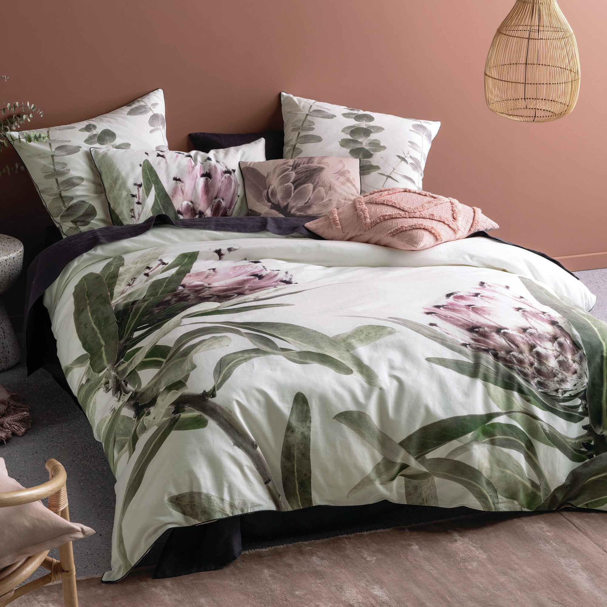 Linen House Dusty Rose Alice Cotton Quilt Cover Set Reviews