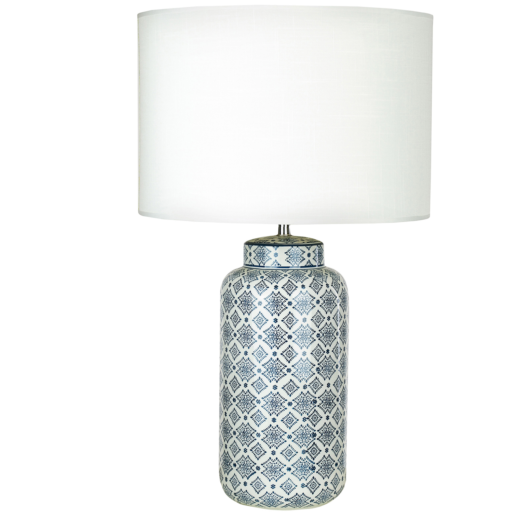 Blue And White Afra Ceramic Table Lamp