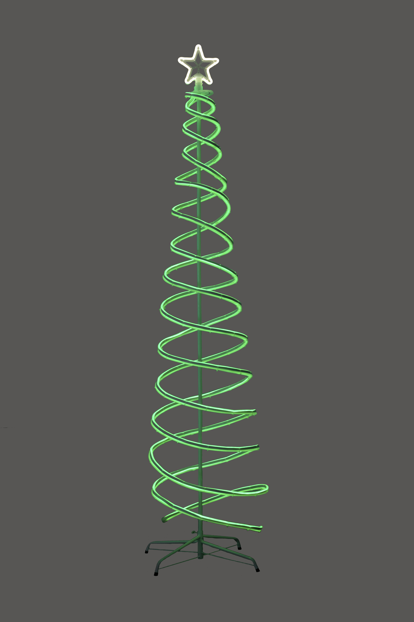 spiral christmas tree design