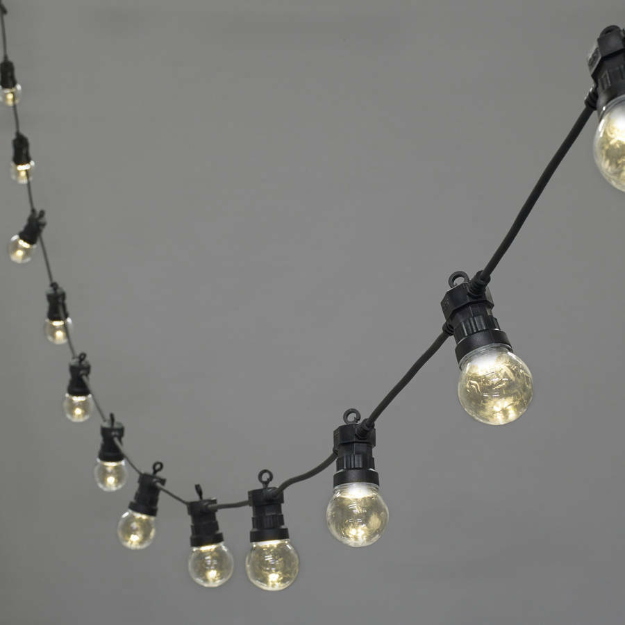 globe festoon string light bulb