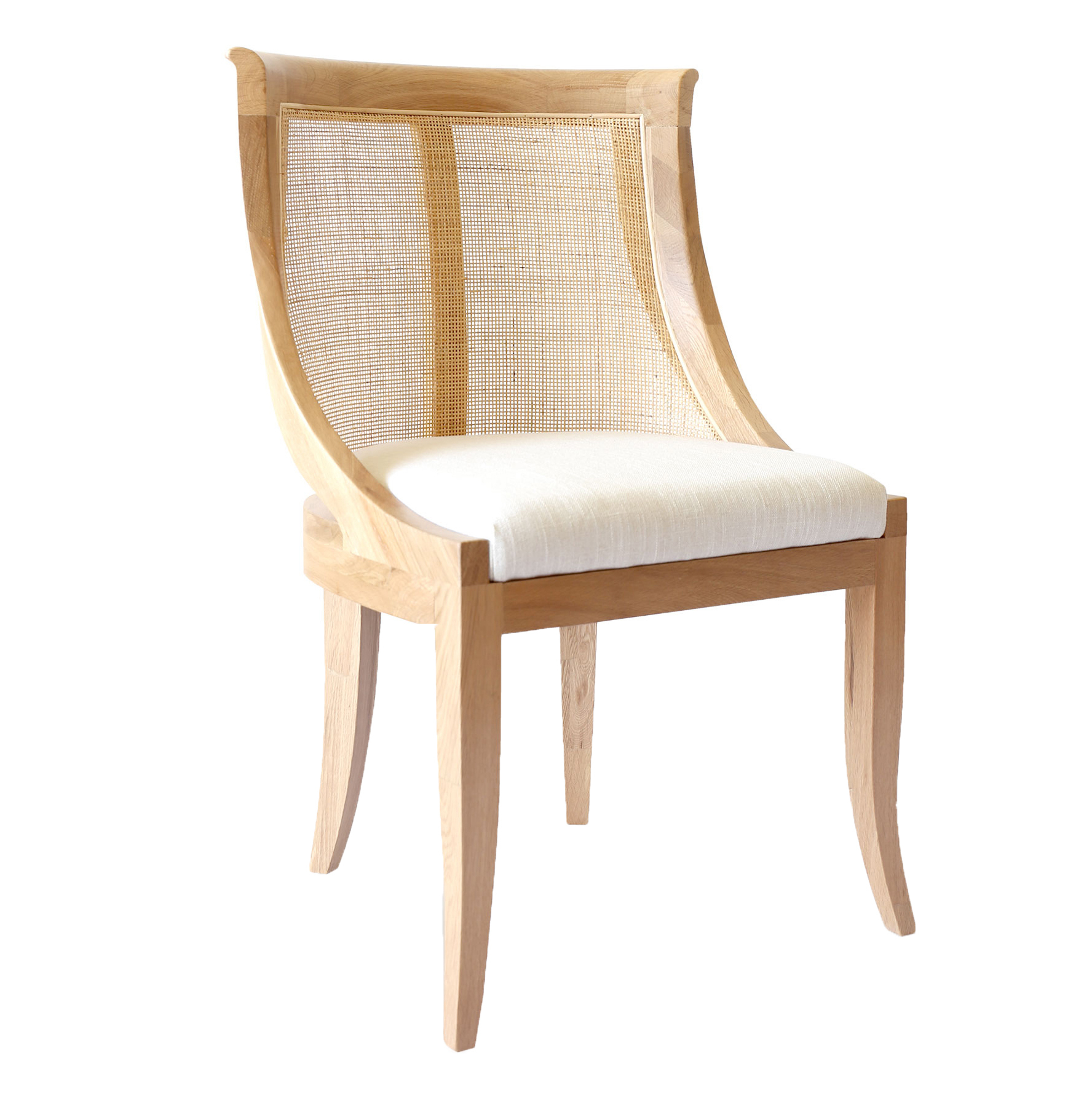 madrid side chair natural