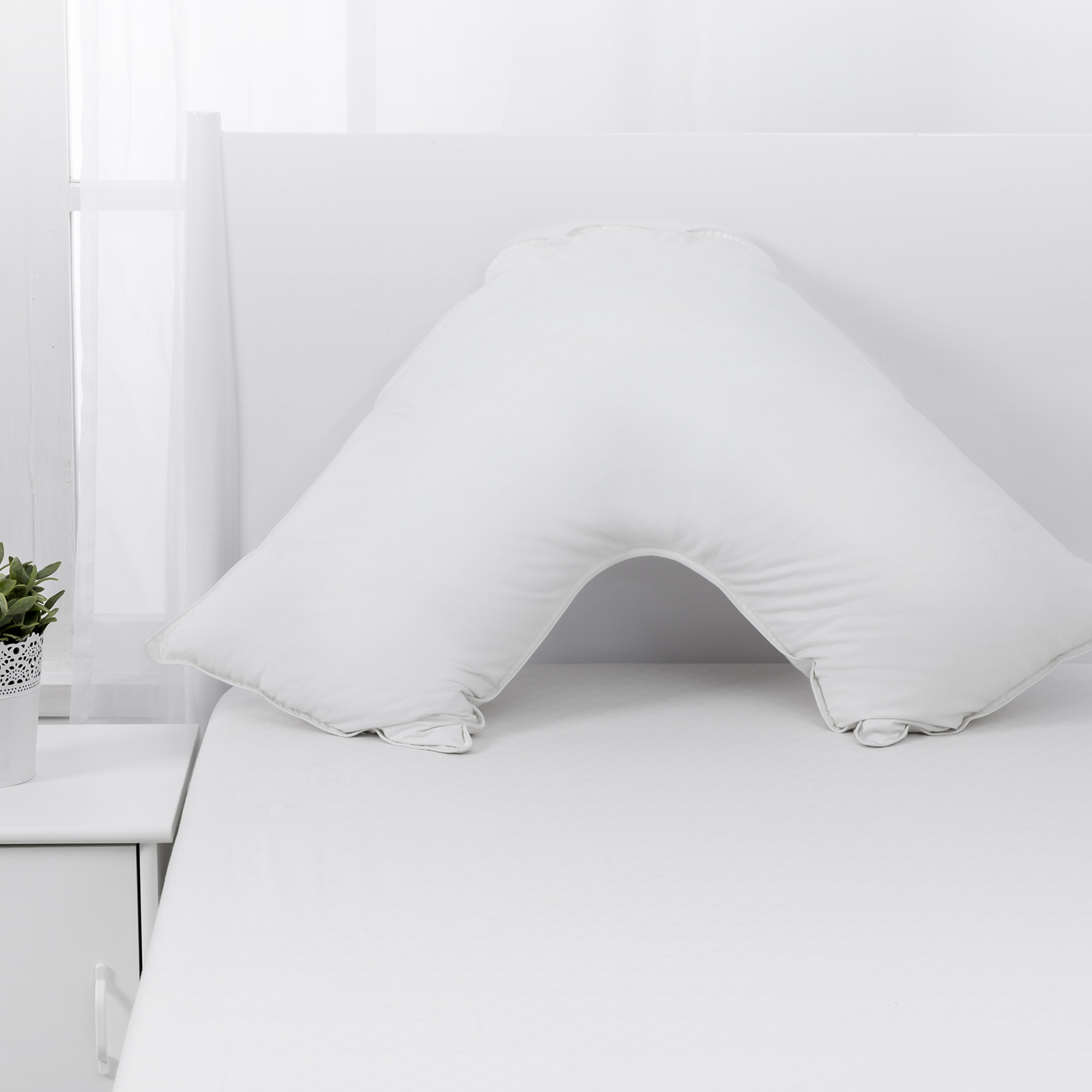 Dreamaker V Shape Down Alternative Pillow Reviews Temple Webster