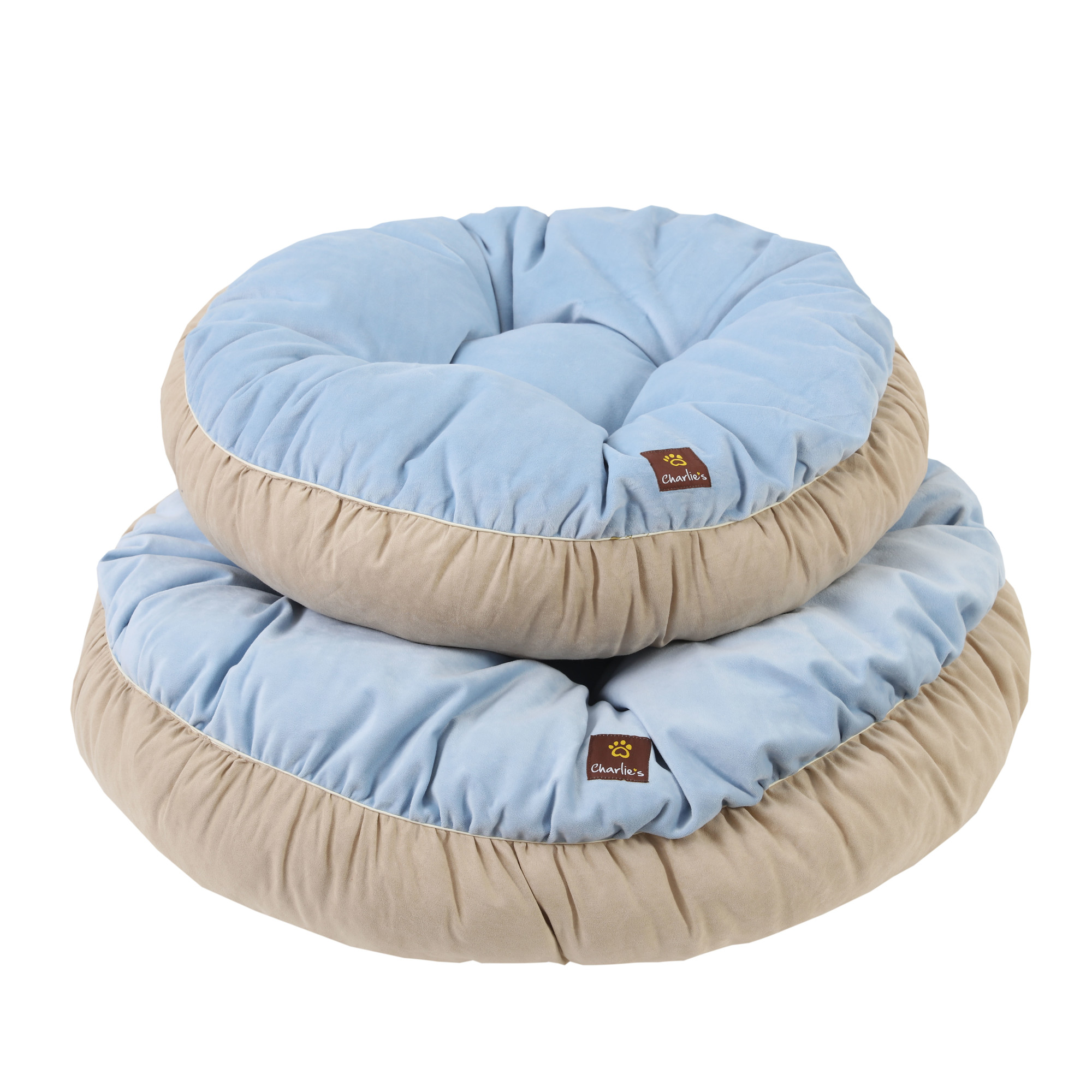 round dog bed