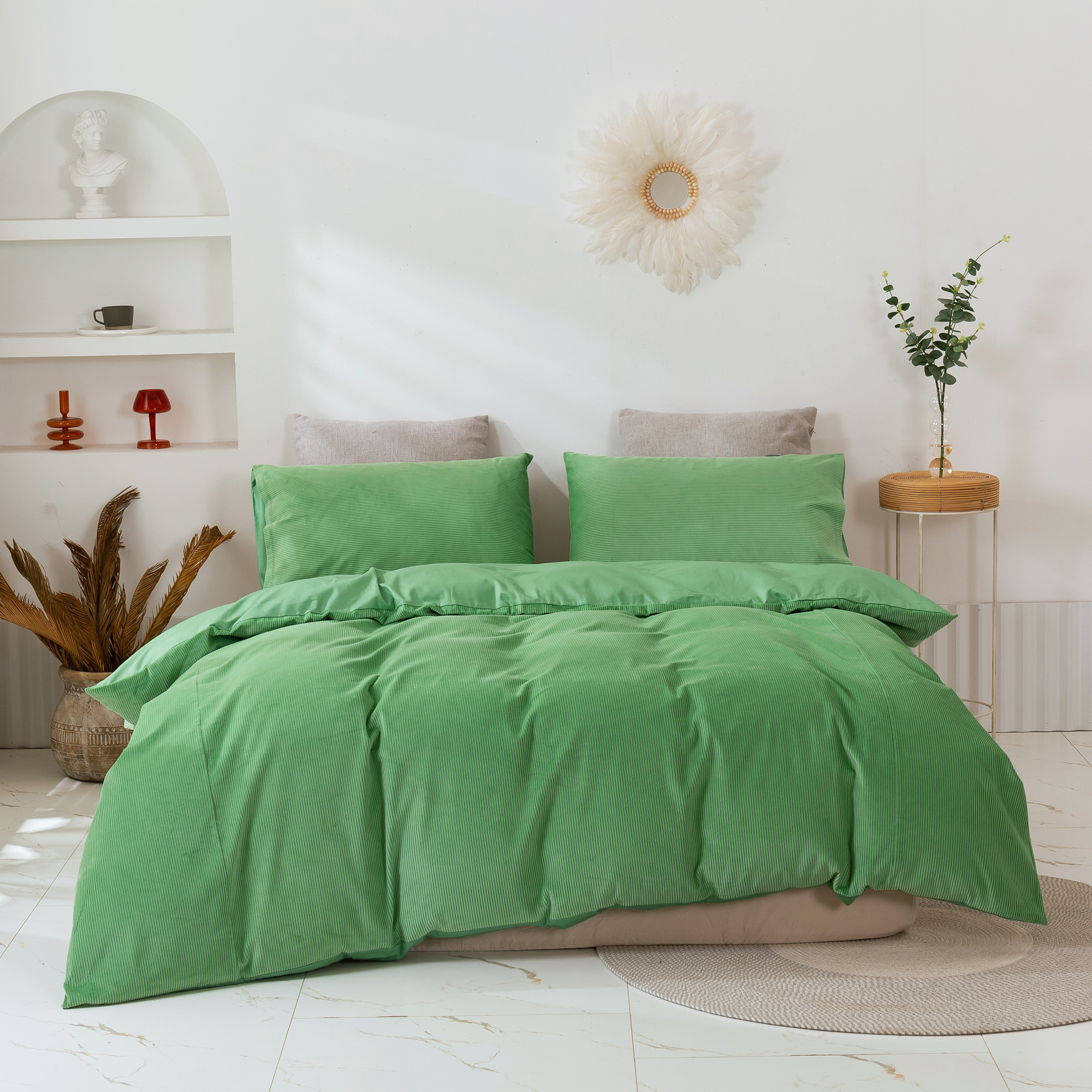 jade quilt cover set