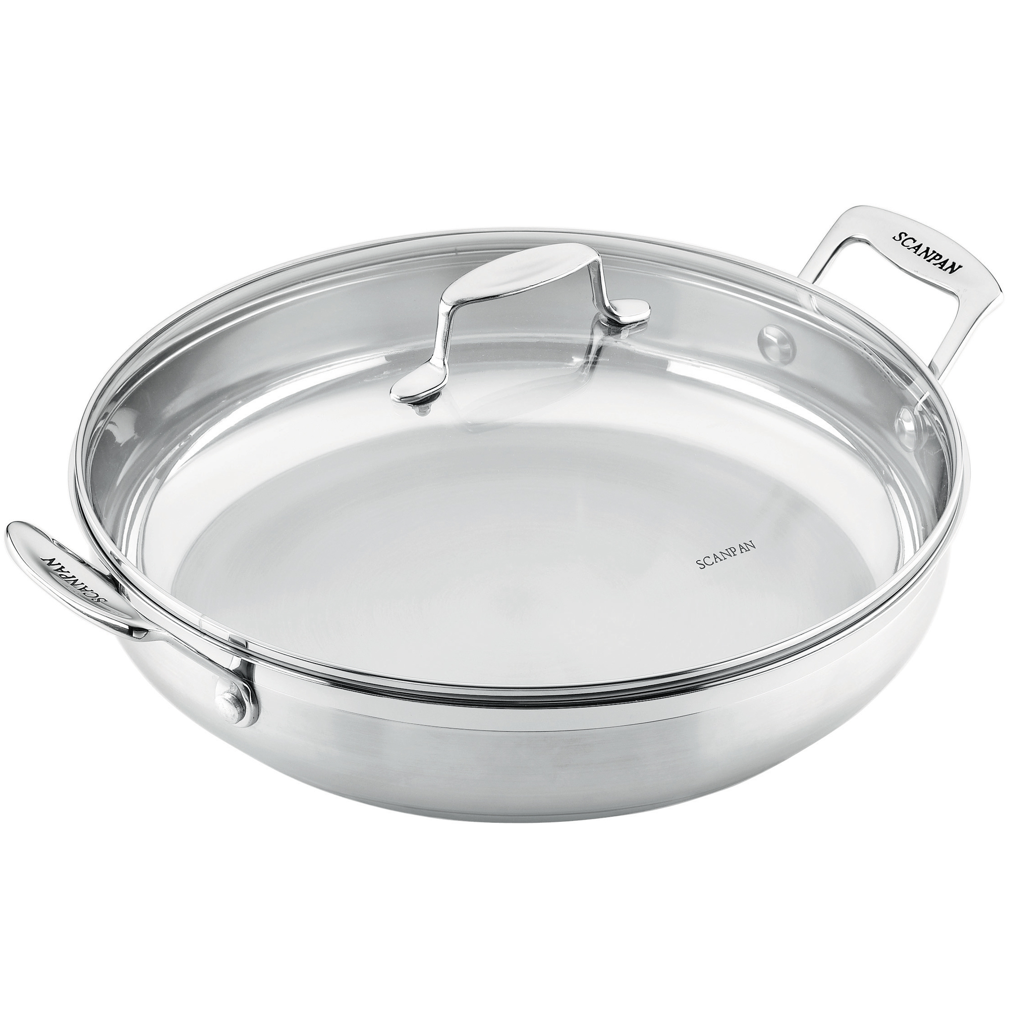 NEW 32cm Impact Stainless Steel Chef Pan Scanpan Frying Pans 