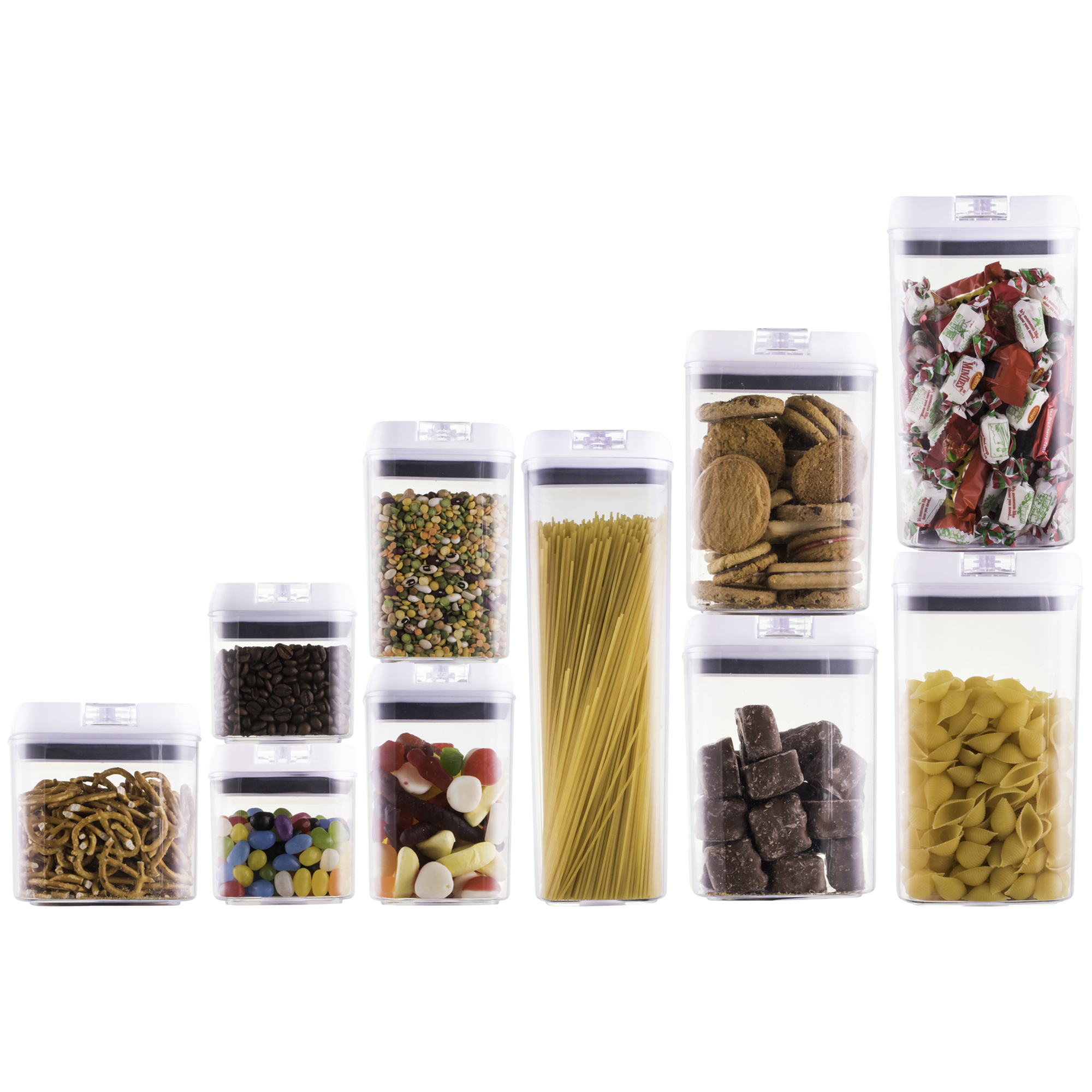 10 Piece Avanti Flip Top Storage Container Set
