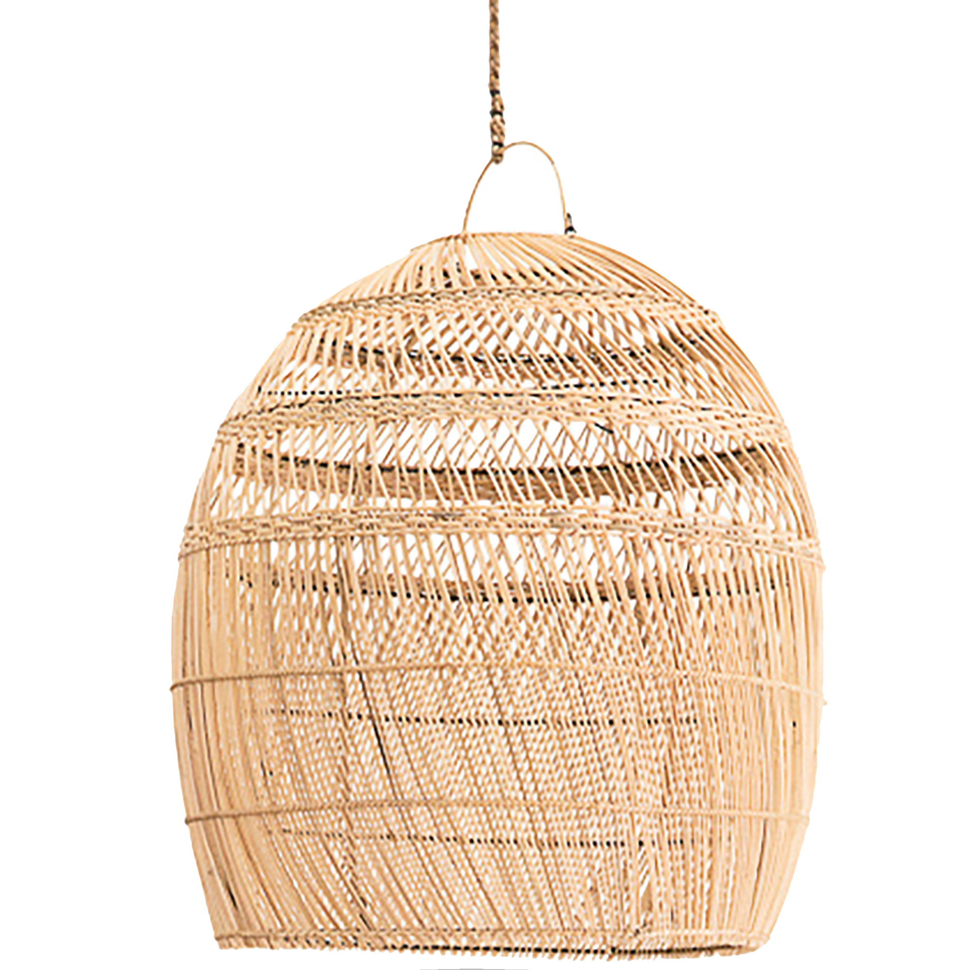 New Oversized Daliah Rattan Light Shade Inartisan Ceiling
