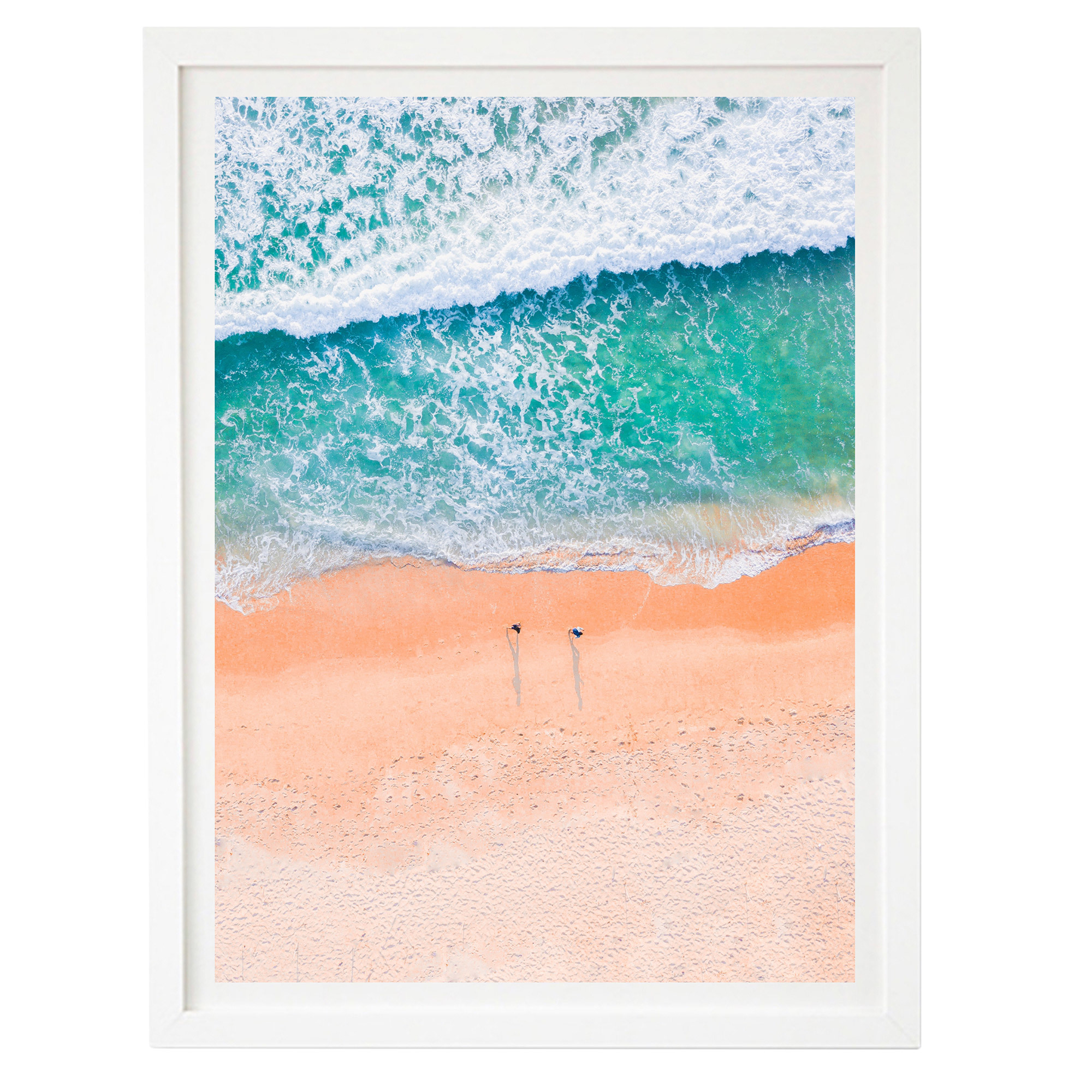 Arthouse Collective Beach Ocean Framed Wall Art Reviews Temple Webster