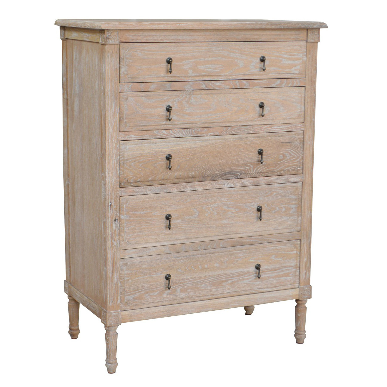 S G Furniture Parker Chest White Washed Oak Reviews Temple
