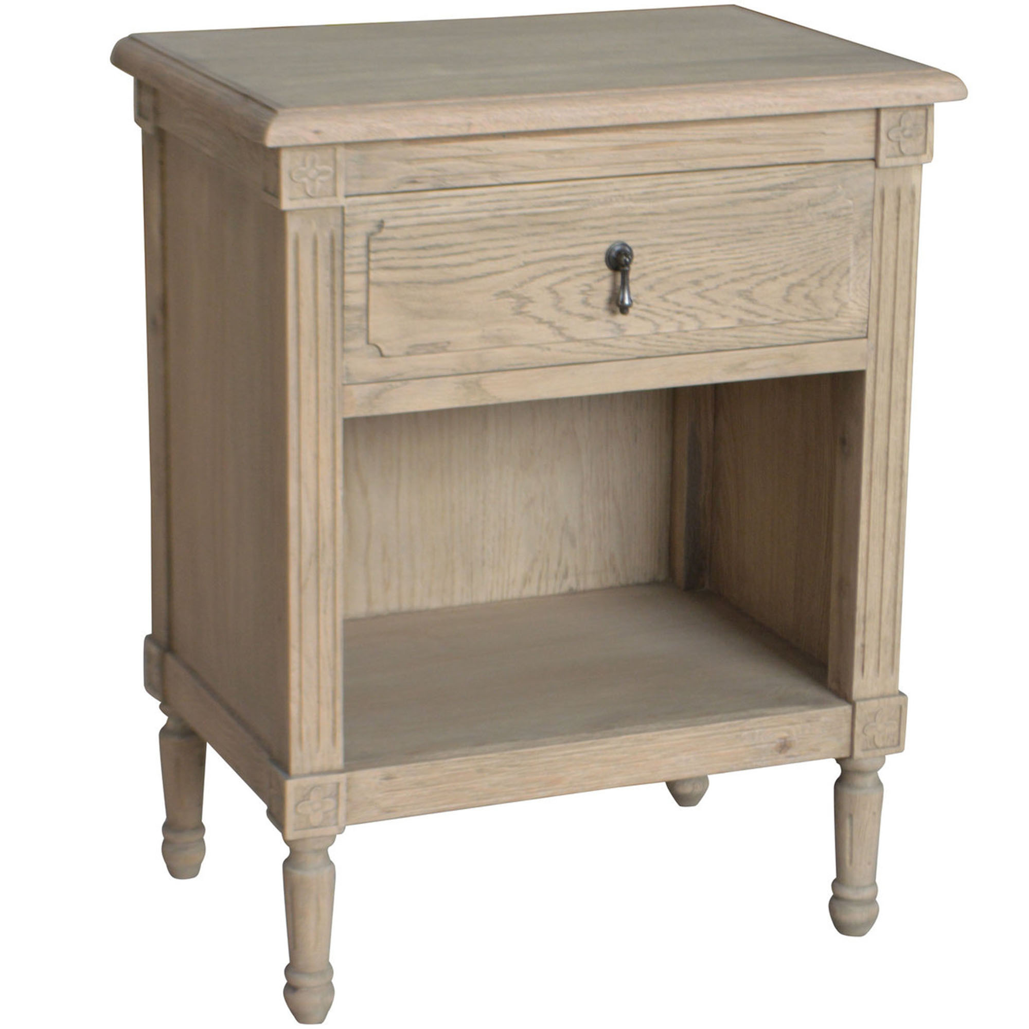 S G Furniture Dover Solid Oak Side Table Reviews Temple