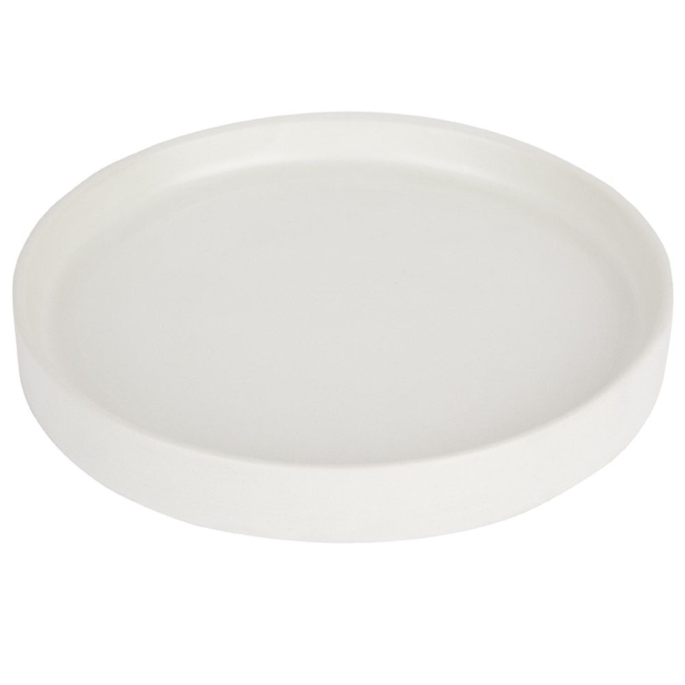 white serving pieces
