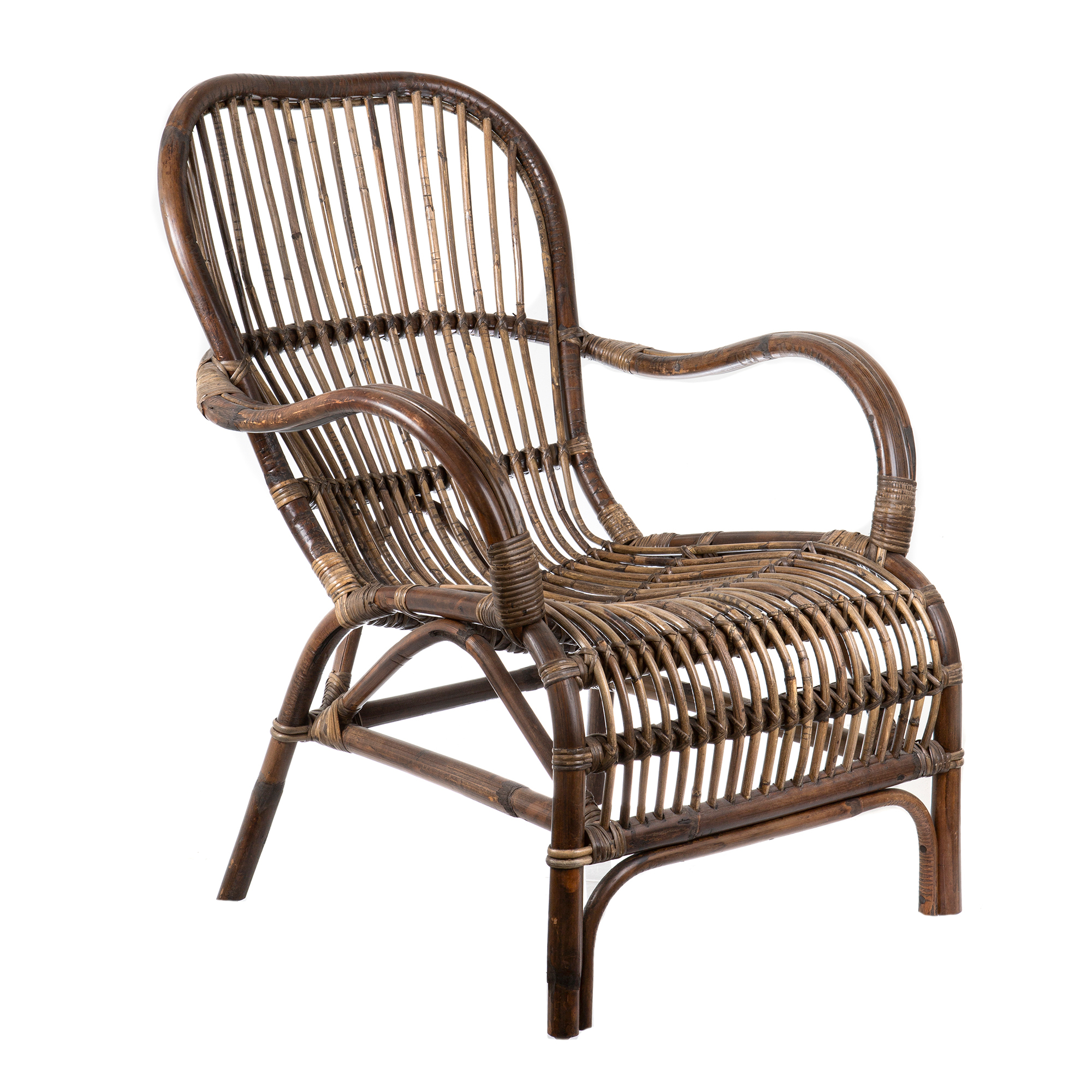 Florabelle Seville Rustic Rattan Armchair Reviews Temple Webster