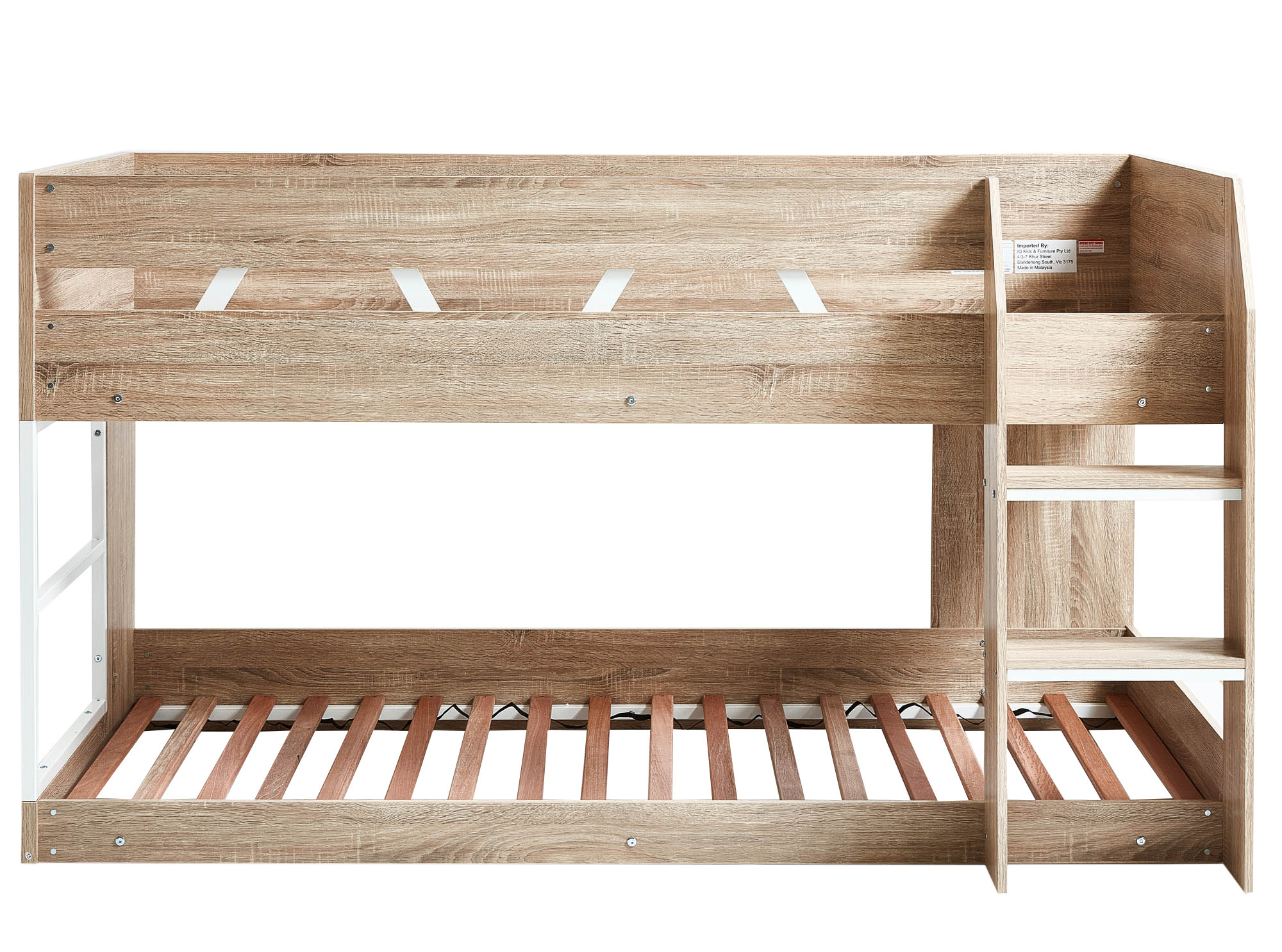 NEW Oak Grace Low Line Single Bunk Bed - VIC Furniture,Bunk Beds | eBay