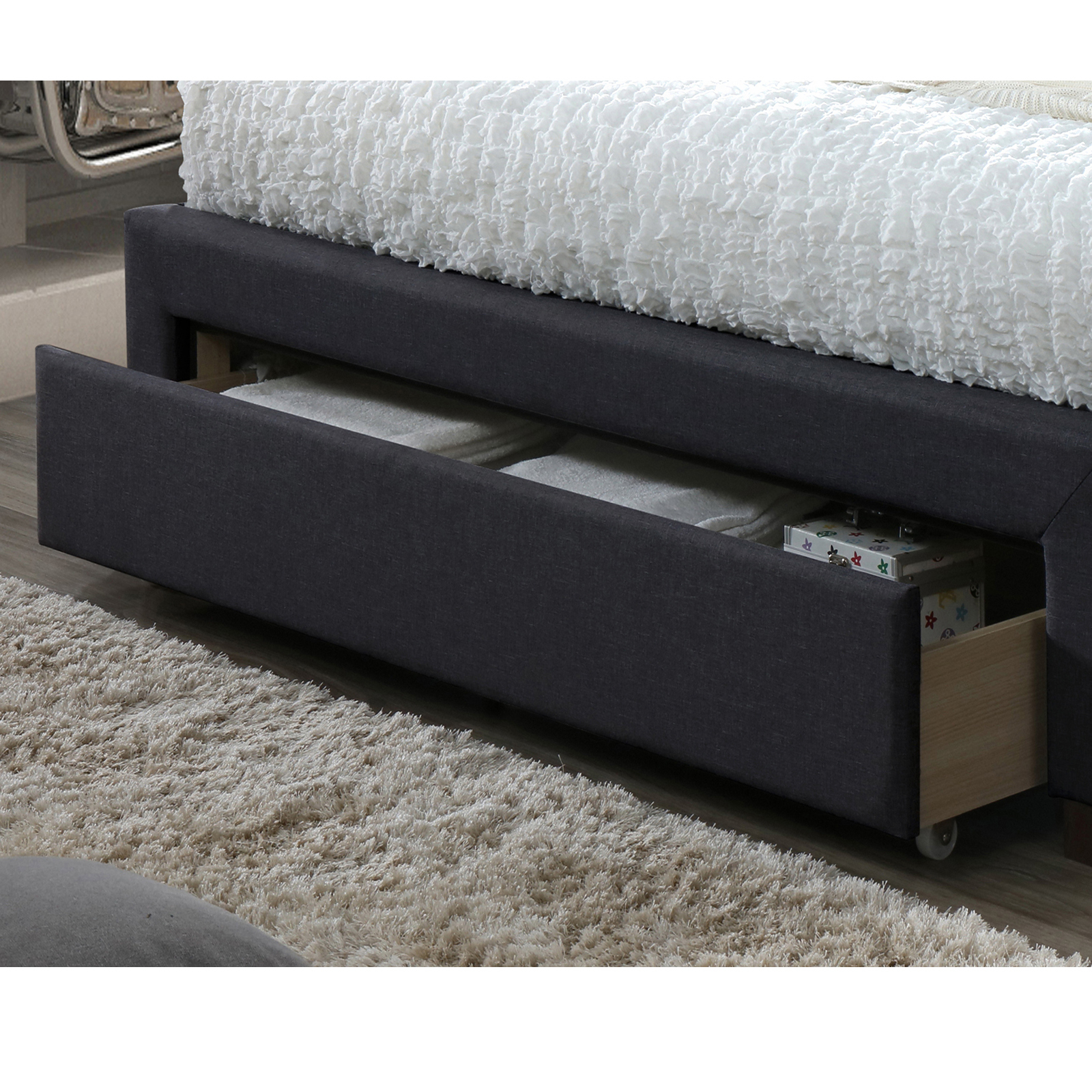 NEW Atlanta Queen Bed with Storage VIC Furniture,Beds eBay