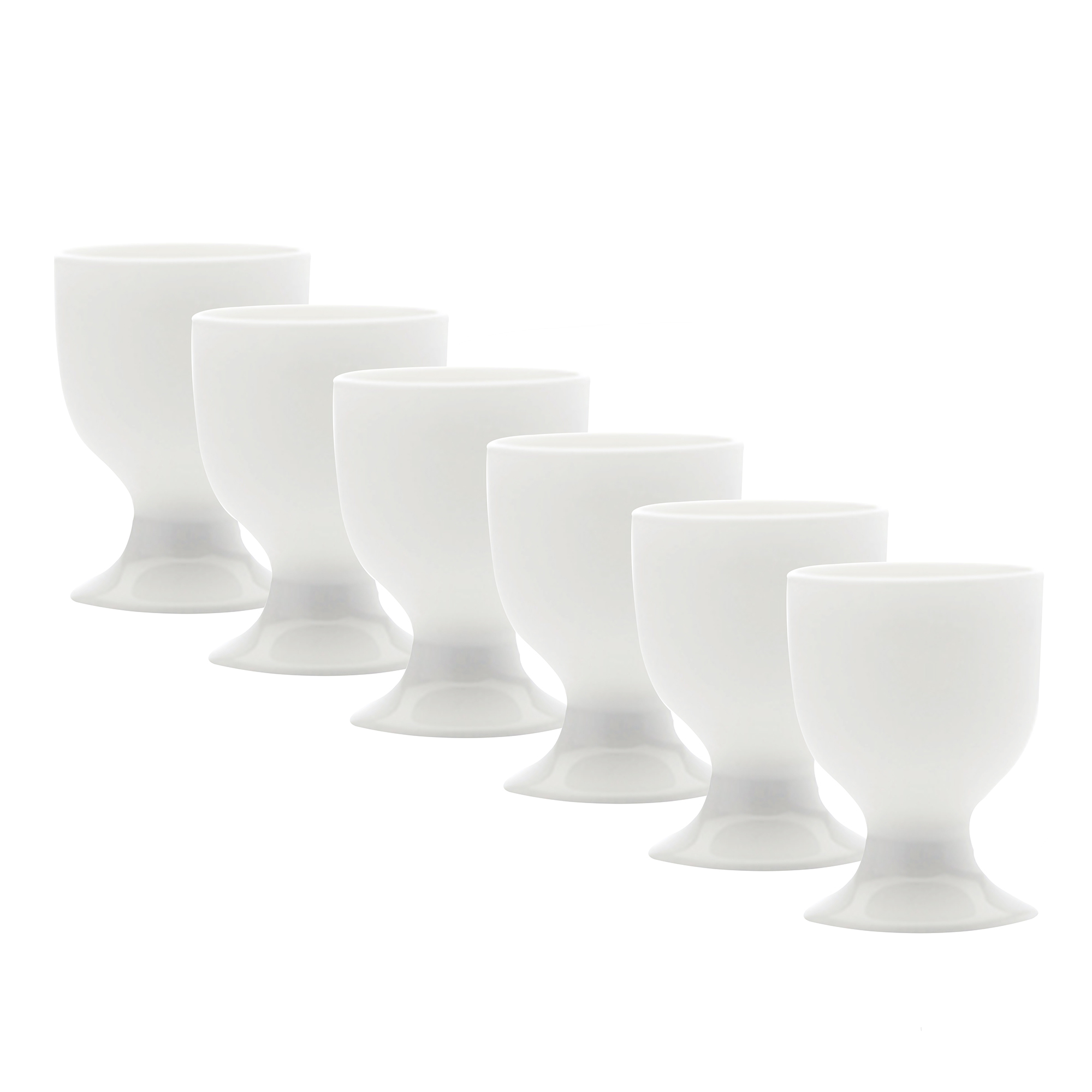 white china egg cups