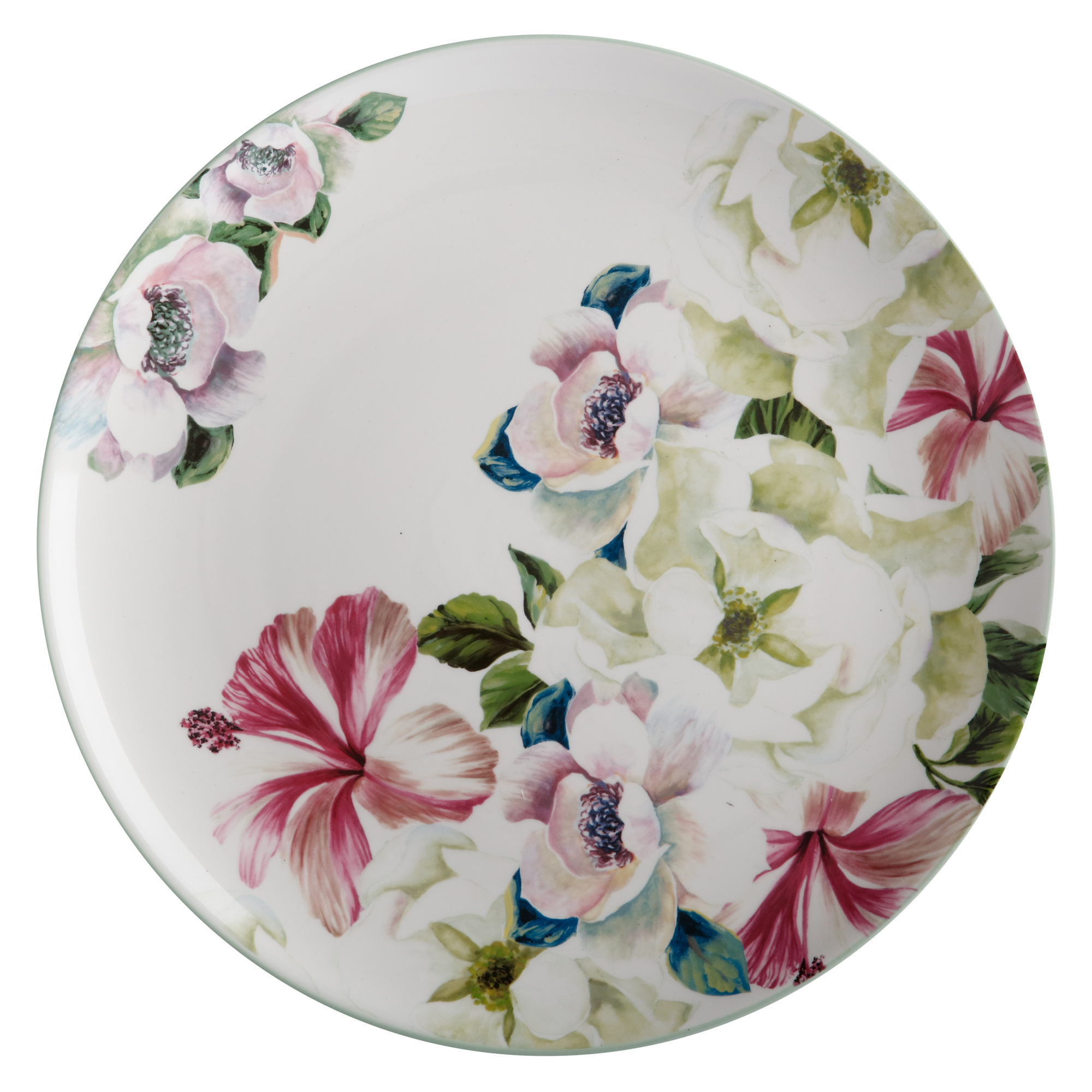 round ceramic platter