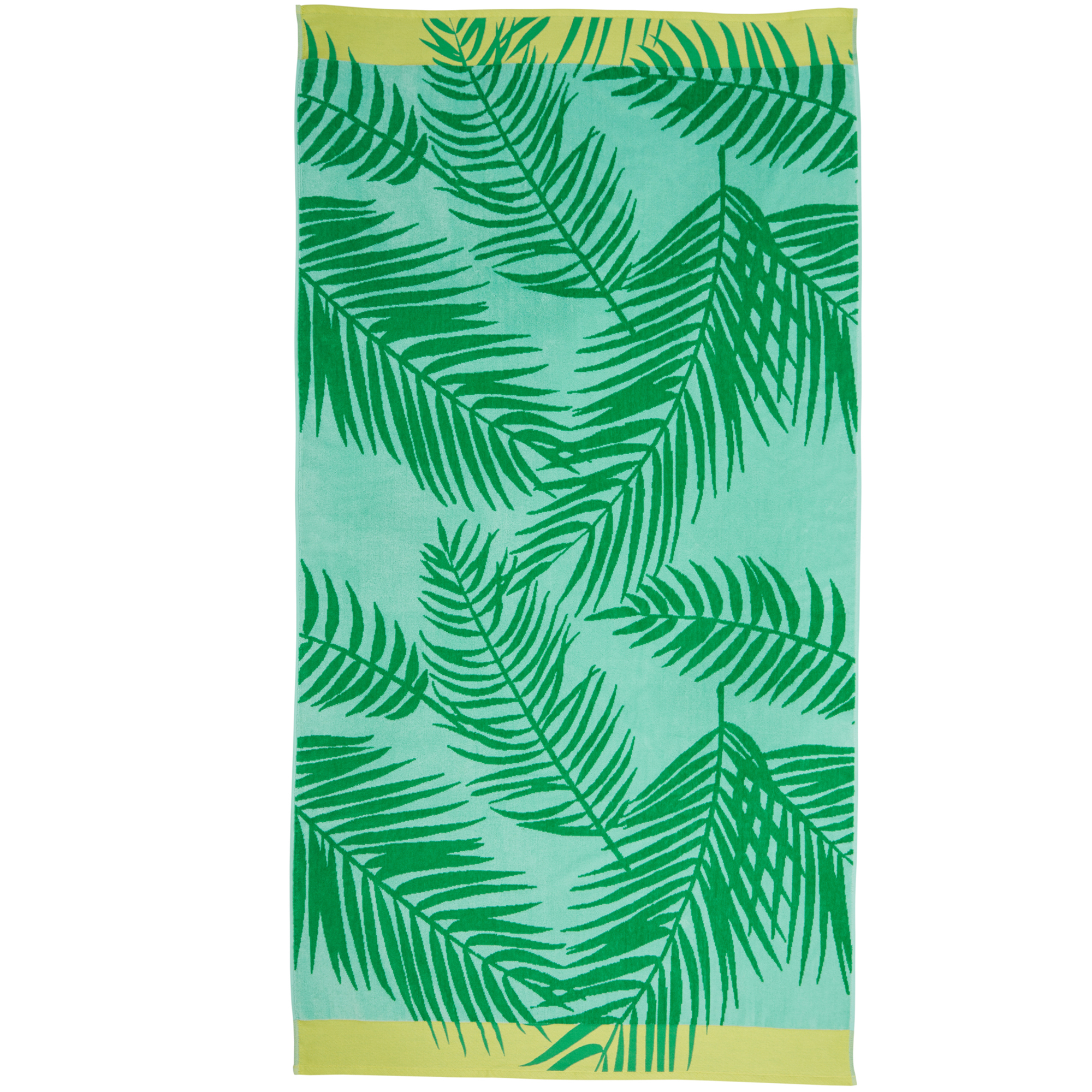Green Surfing Beach Towel Temple Webster