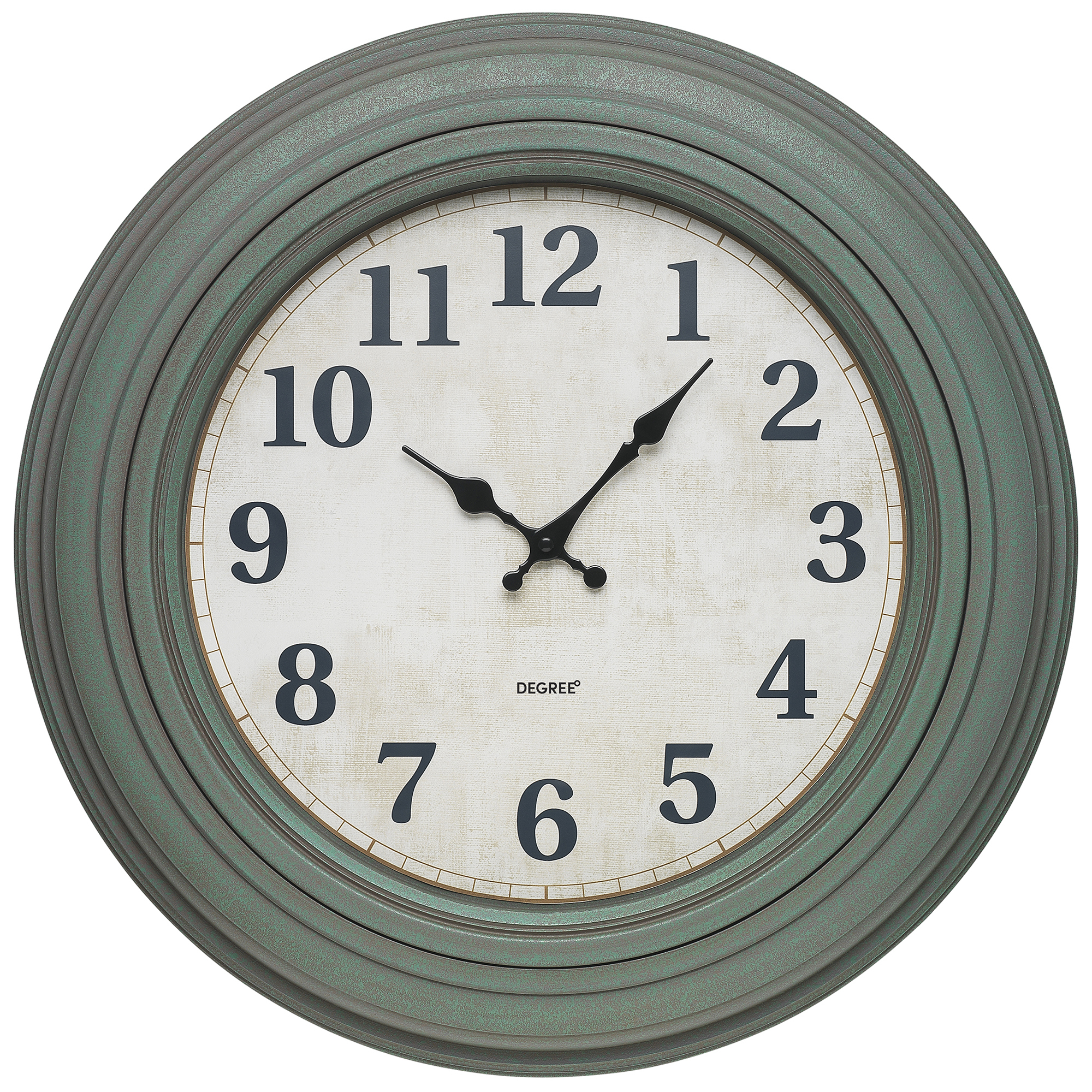 Degree Clocks 50cm Green Vintage Wall Clock Reviews Temple Webster