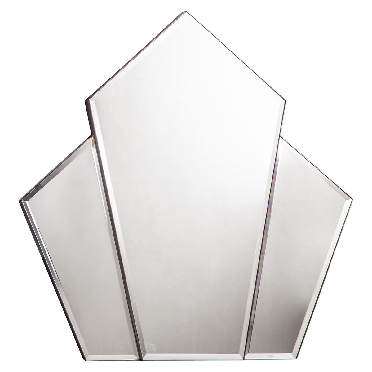 Chien Angled Diamond Wall Mirror
