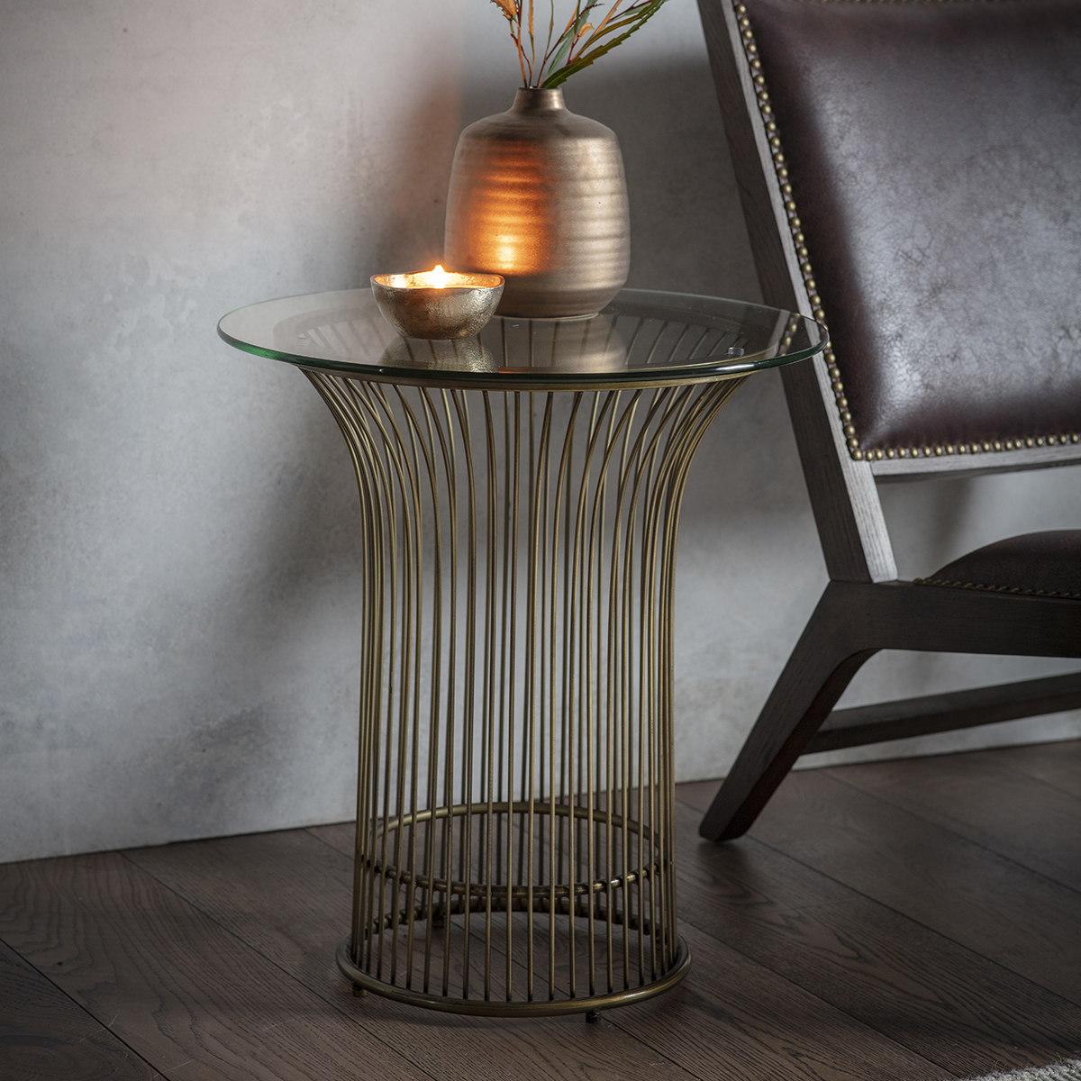 NEW Bronze Joplin Metal Side Table Bella Casa,Side/End Tables eBay