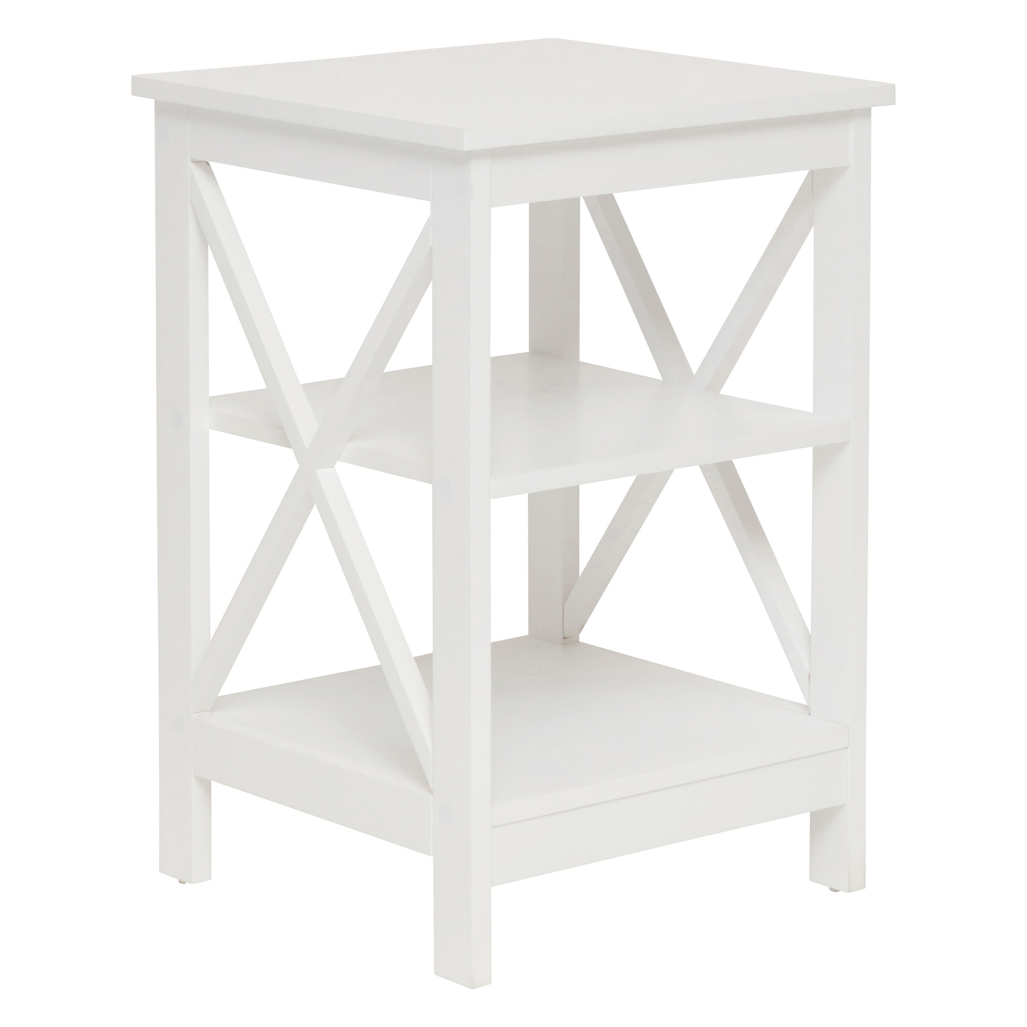 In Home Furniture Style Long Island 2 Shelf Side Table Reviews Temple Webster